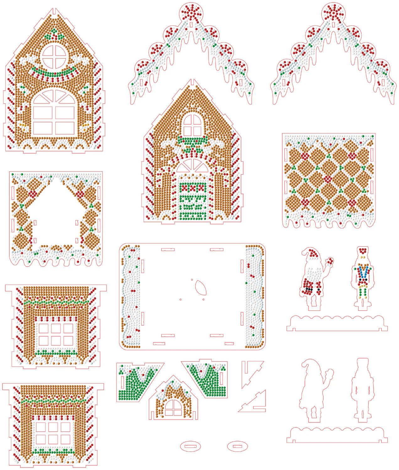 3D Gingerbread House - Image 4