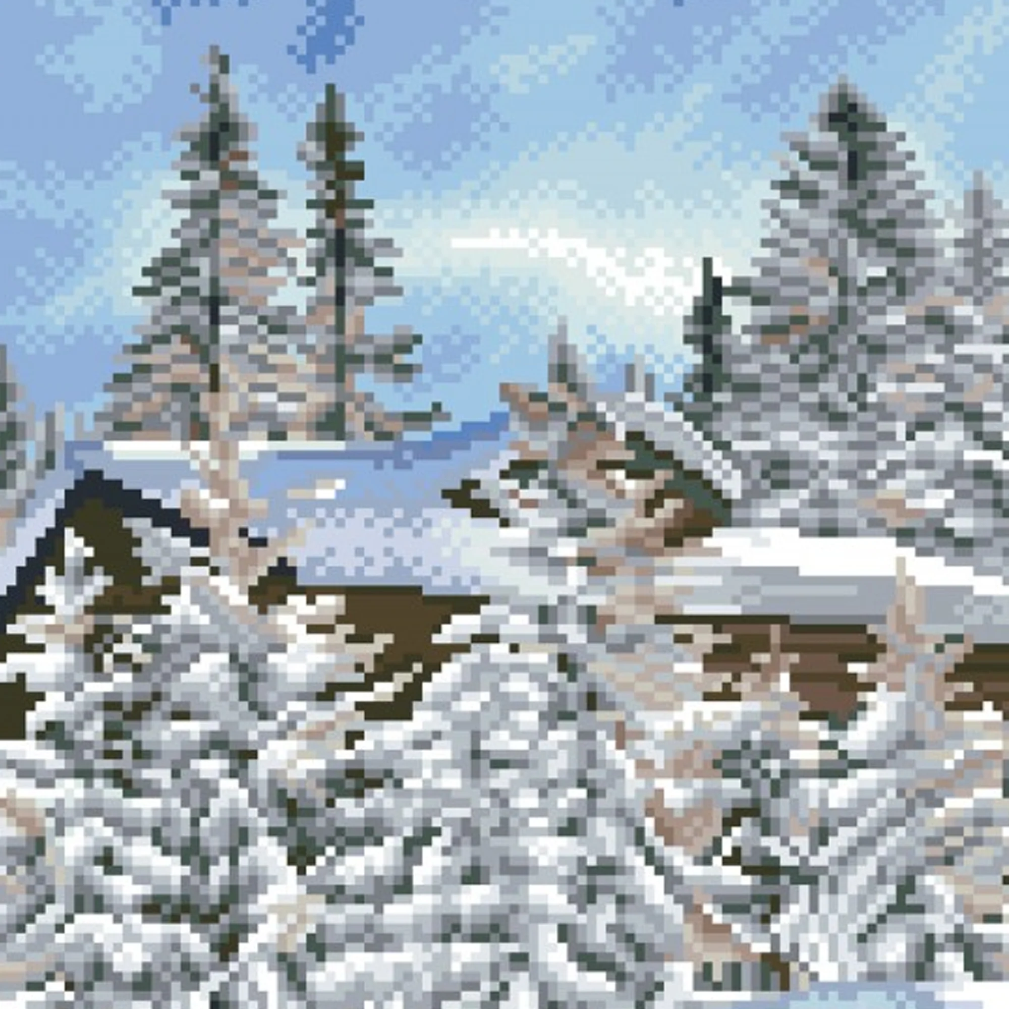 Diamond Dotz Alpine Retreat - 16.1" x 12.2" - Image 5