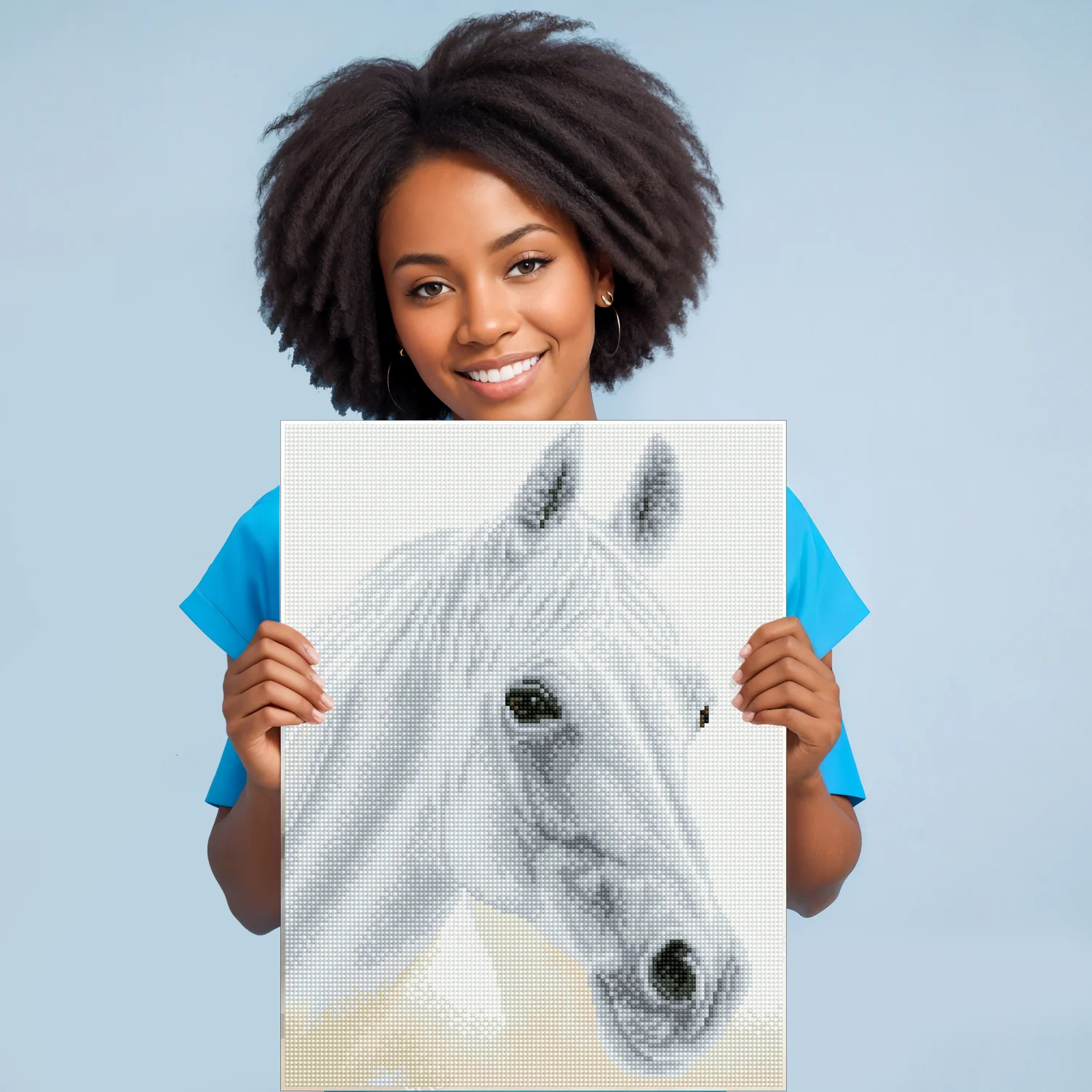 Diamond Dotz Arabian Beauty - 12.2" x 16.1" - Image 7