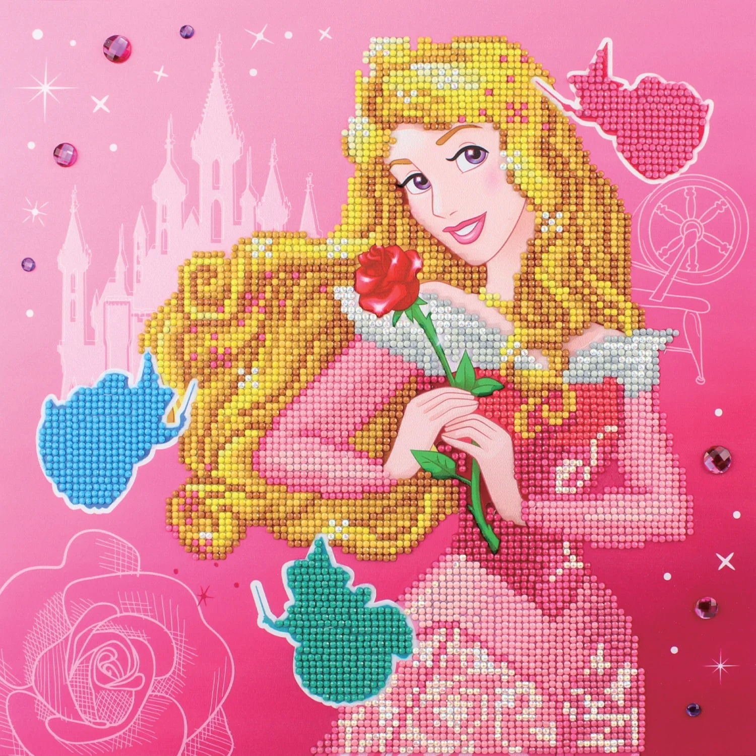 Diamond Dotz Aurora Graceful - 12.6" x 12.6"