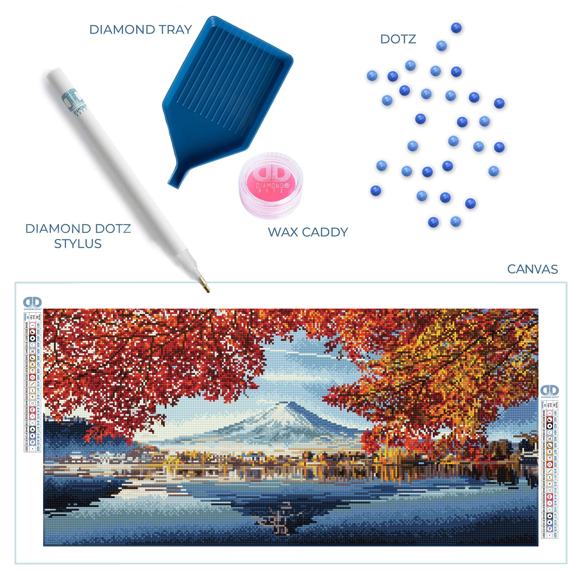 Diamond Dotz Autumn View - 28.7" x 13.8" - Image 5