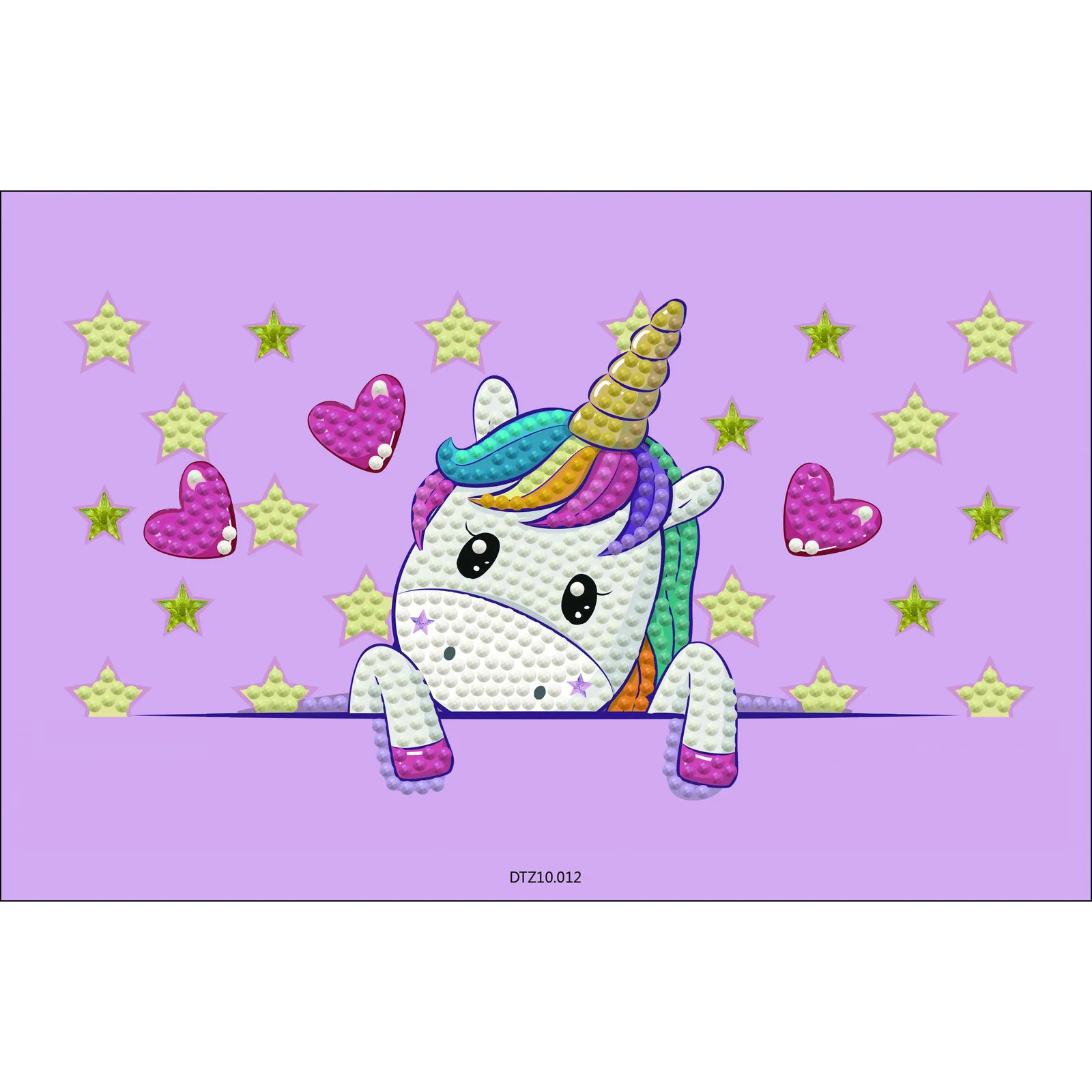 Diamond Dotz DOTZIES Activity Set Baby Unicorn Diamond Painting - Image 6