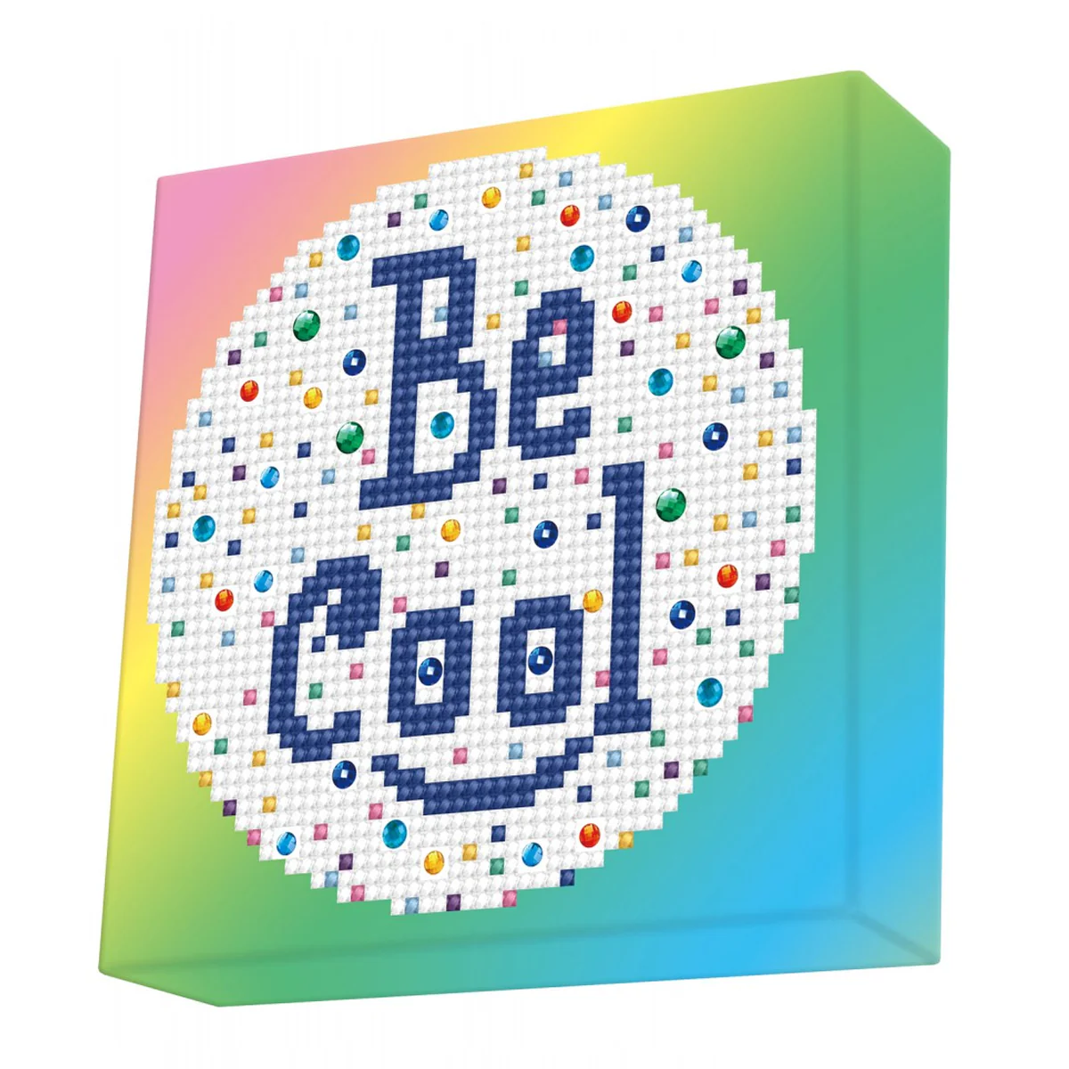 Diamond Dotz Decorative Box Be Cool - 5.9" x 5.9"