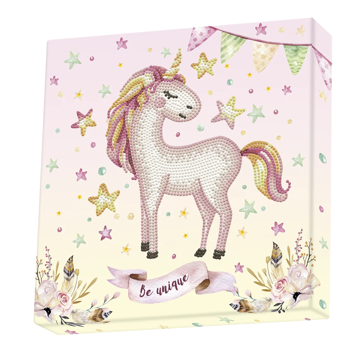 Diamond Dotz Decorative Box Be Unique - 11.0" x 11.0"