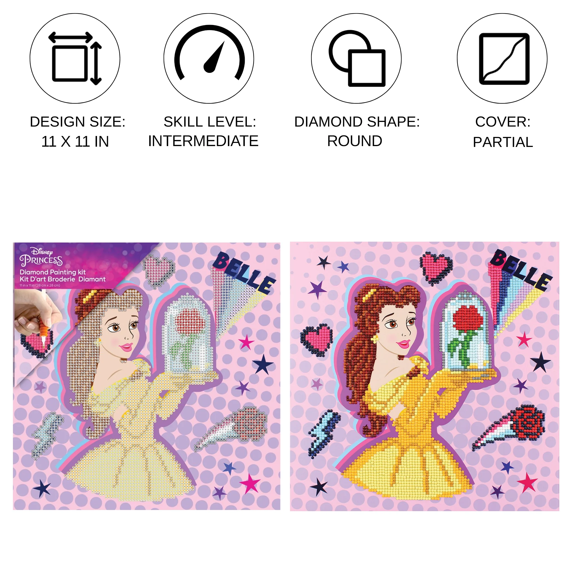 Diamond Dotz Belle Friend POW-ER Dotz Box - 11.0" x 11.0" - Image 3