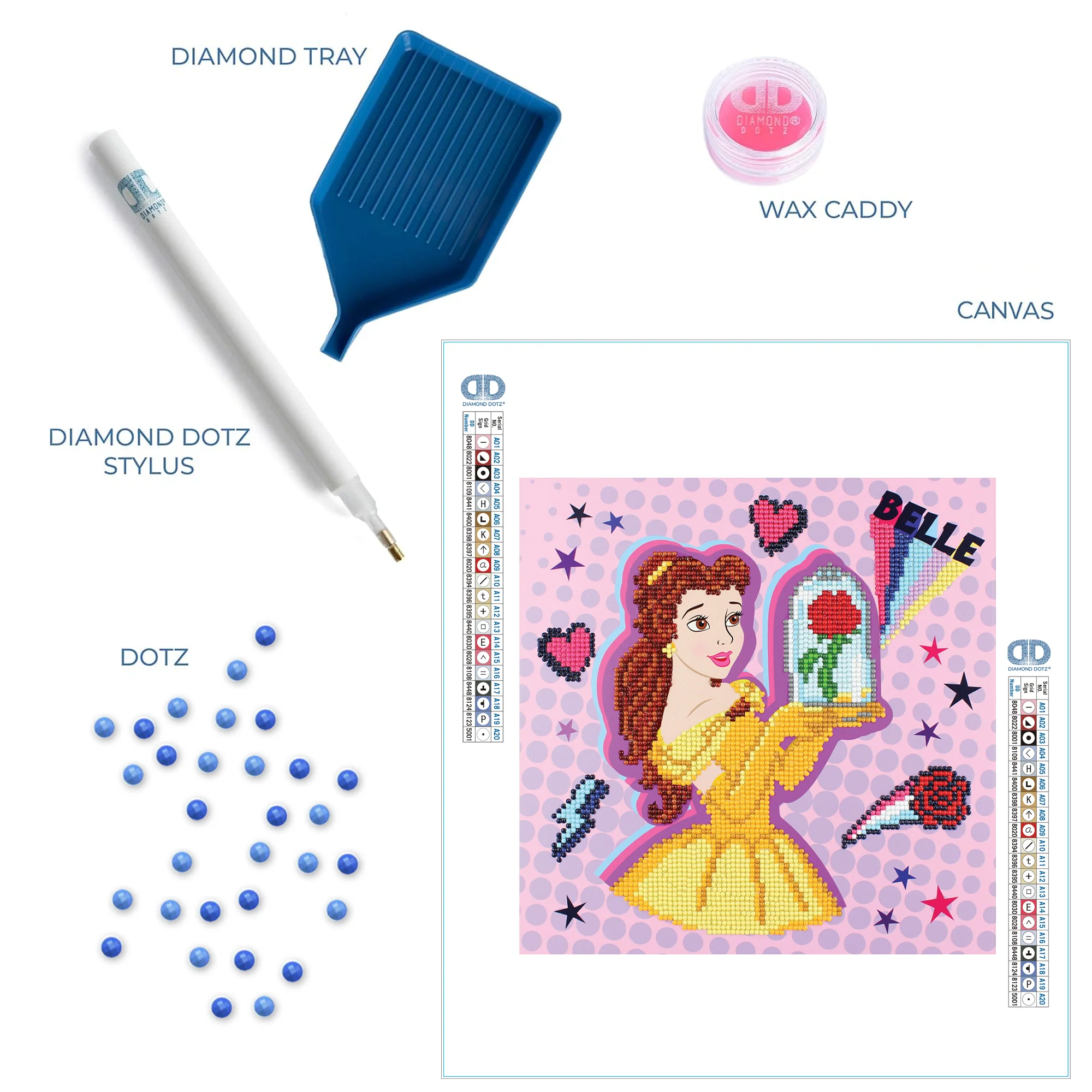Diamond Dotz Belle Friend POW-ER Dotz Box - 11.0" x 11.0" - Image 6
