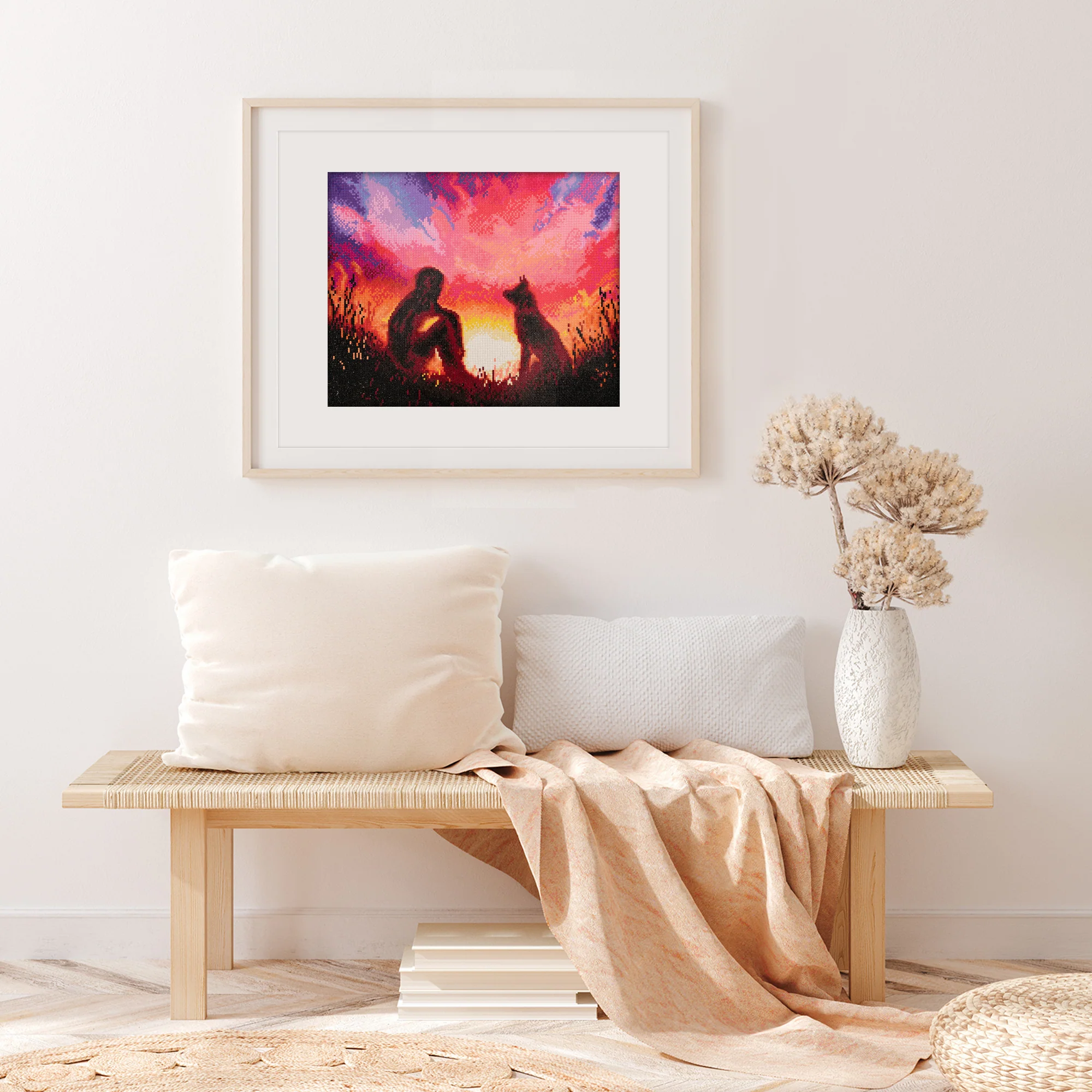 Diamond Dotz Best Friends - 20.1" x 16.1" - Image 2