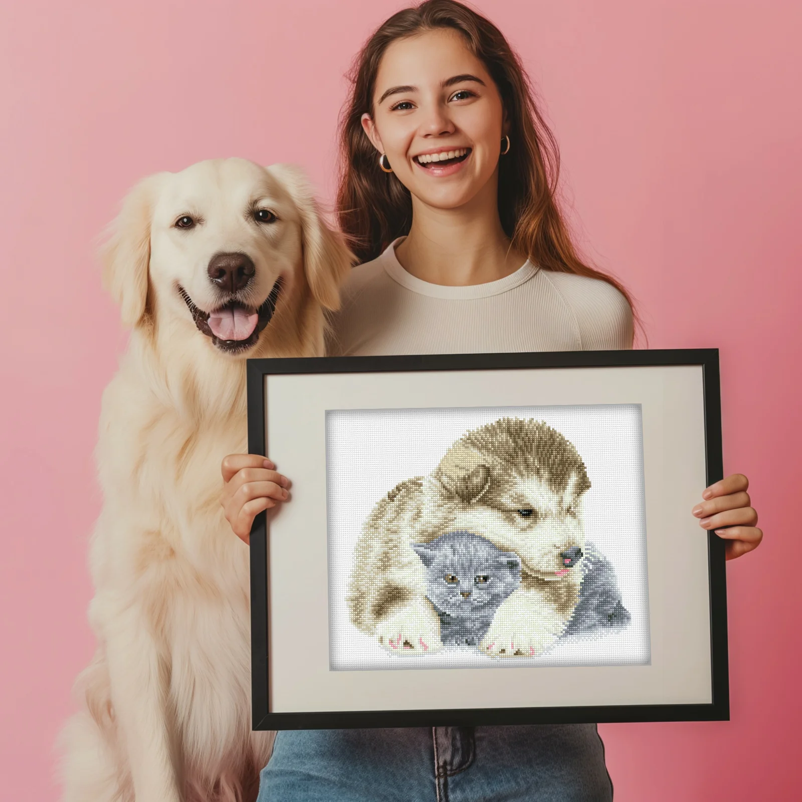 Diamond Dotz Besties - 16.1" x 13.0" - Image 4