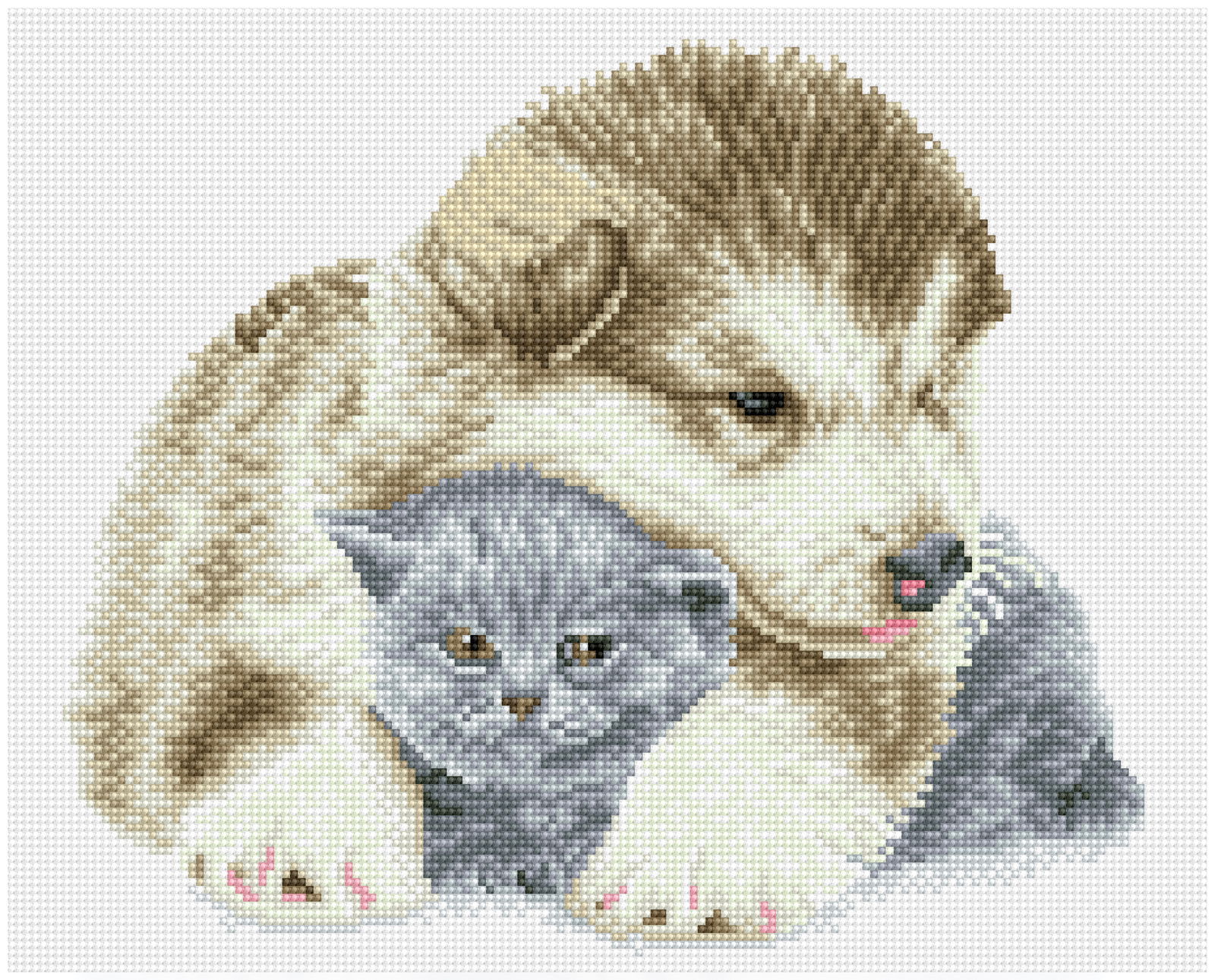 Diamond Dotz Besties Pre-Framed Kit - 16.1" x 13.0" - Image 3