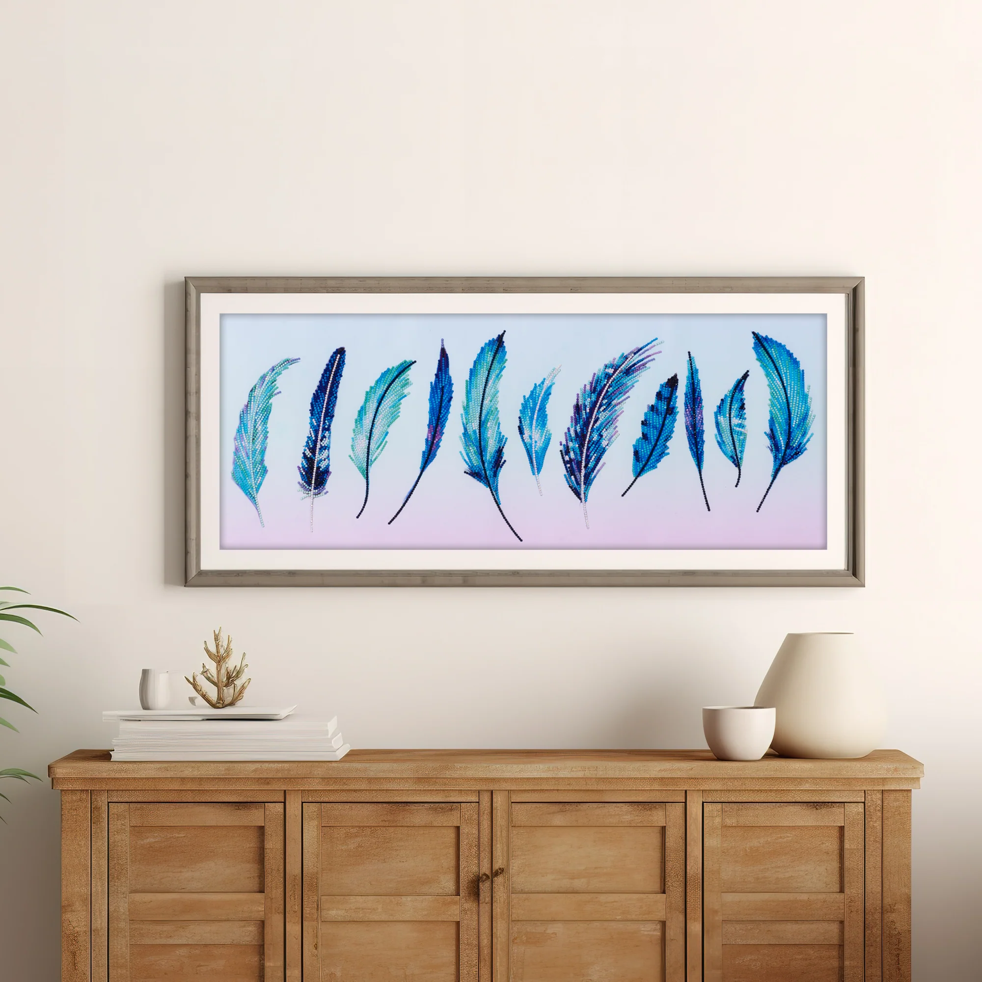 Diamond Dotz Birds of a Feather - 30.3" x 11.8" - Image 2