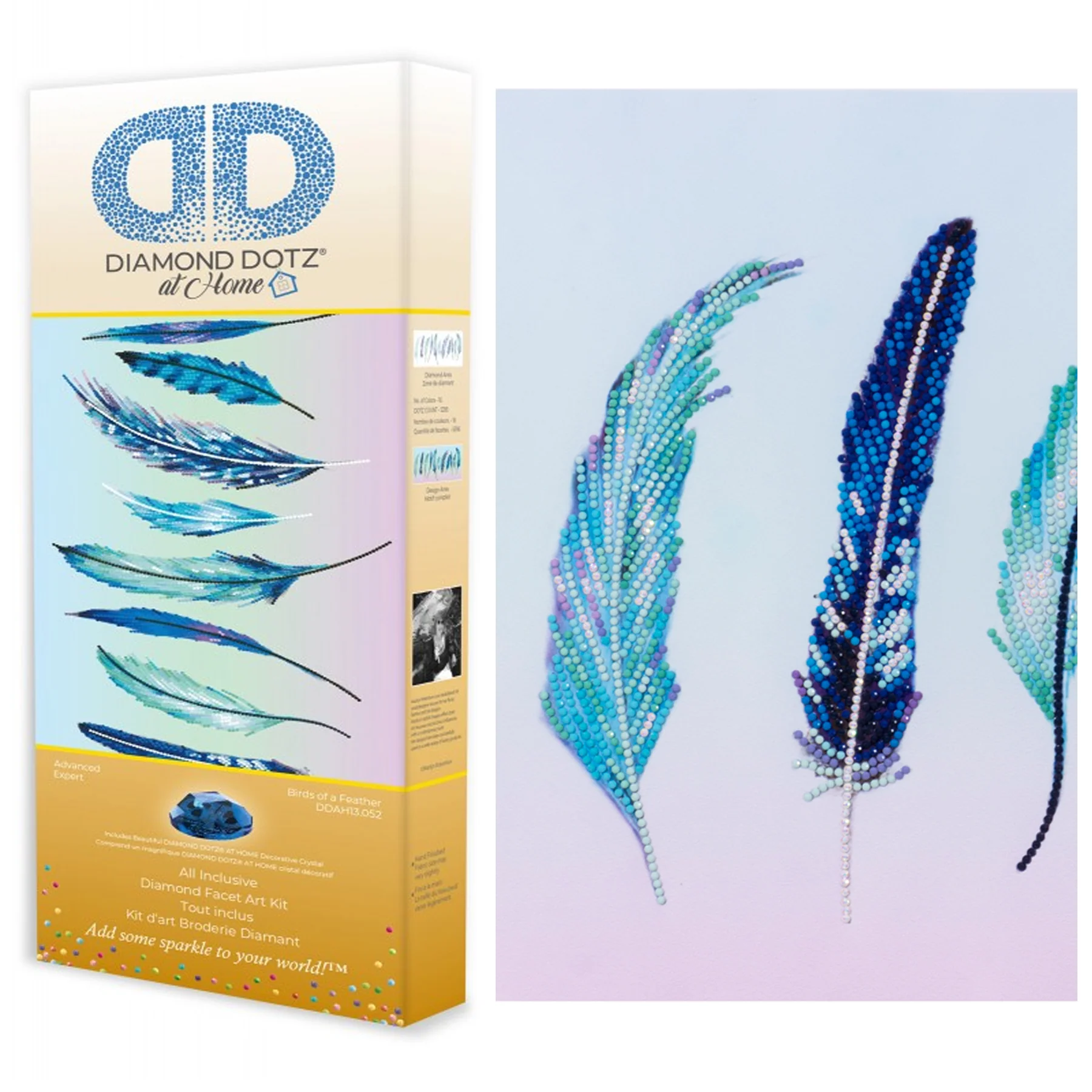 Diamond Dotz Birds of a Feather - 30.3" x 11.8" - Image 3