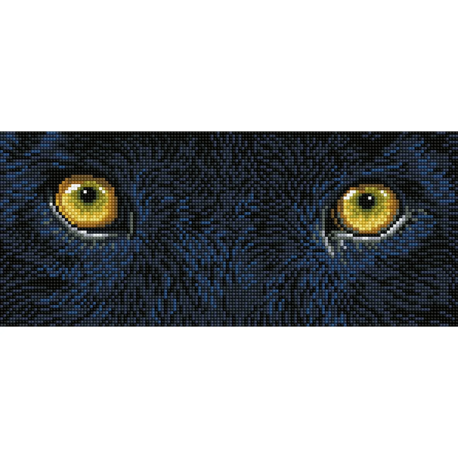 Diamond Dotz Black Panther Spy - 16.5" x 7.1" - Image 2