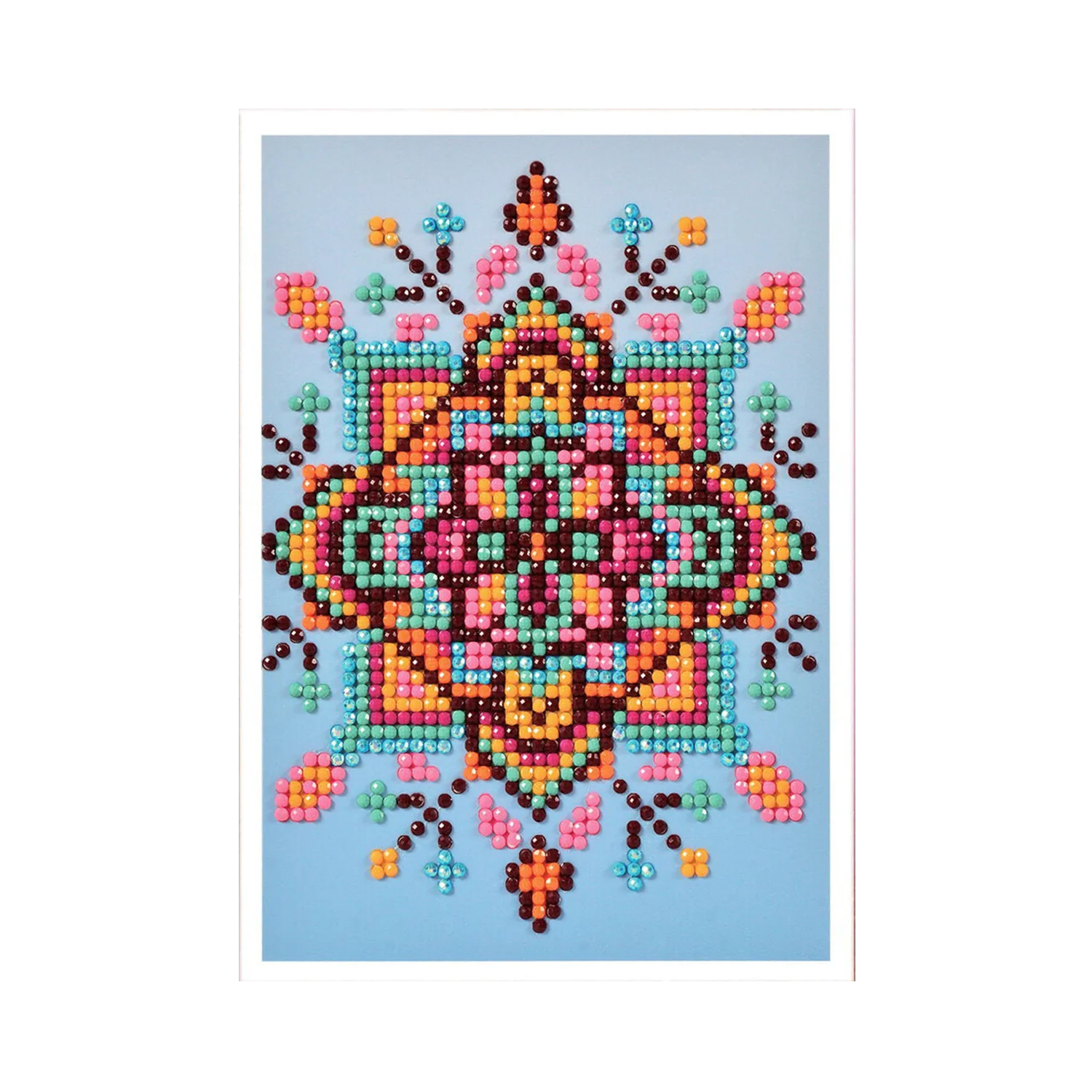 Diamond Dotz Blue Star Greeting Card - 5.0" x 7.0" - Image 6