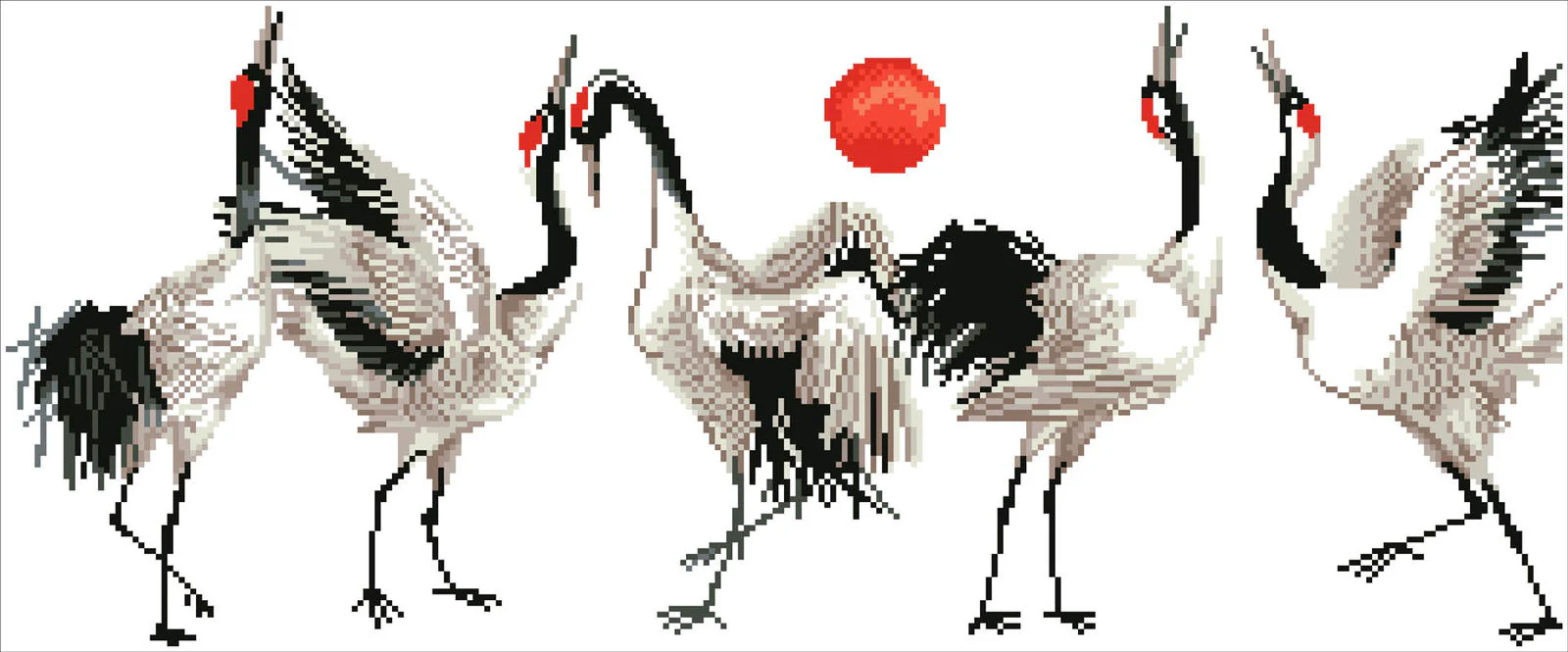 Diamond Dotz Brolga Dance - 30.3" x 12.6" - Image 4