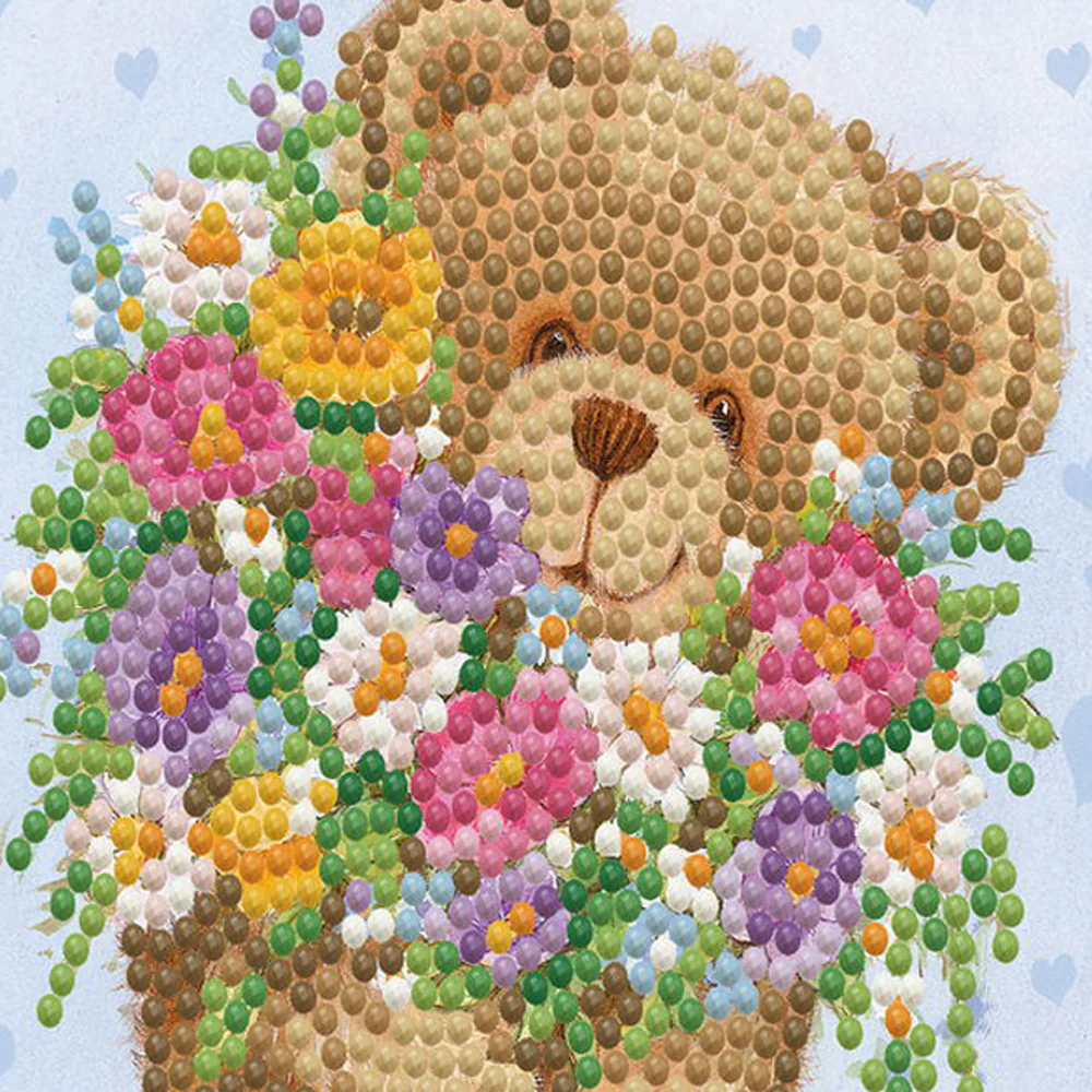 Diamond Dotz Bunch of Love Greeting Card - 5.0" x 7.0" - Image 5