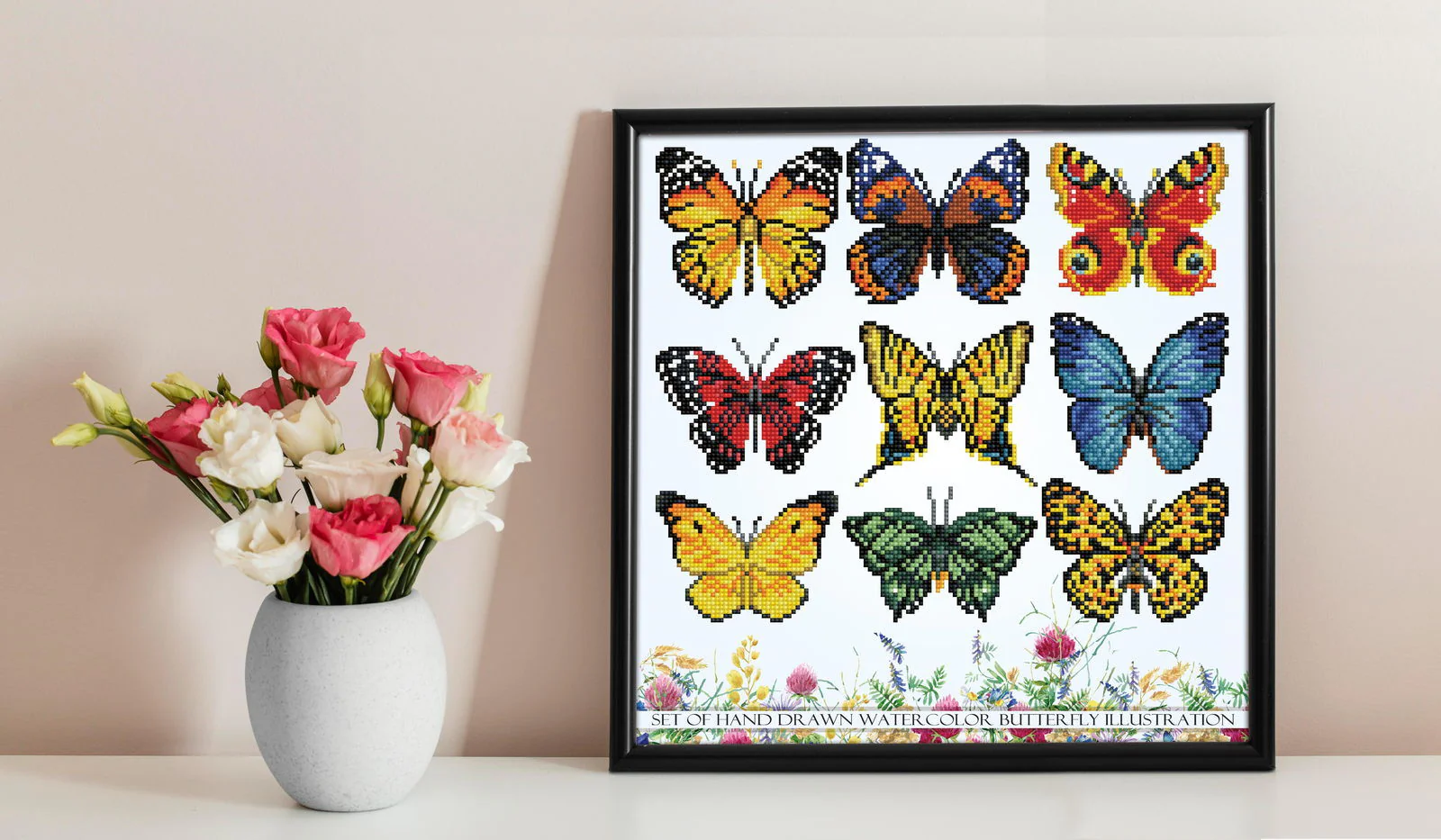 Diamond Dotz Butterfly Showcase - 16.1" x 16.1" - Image 3