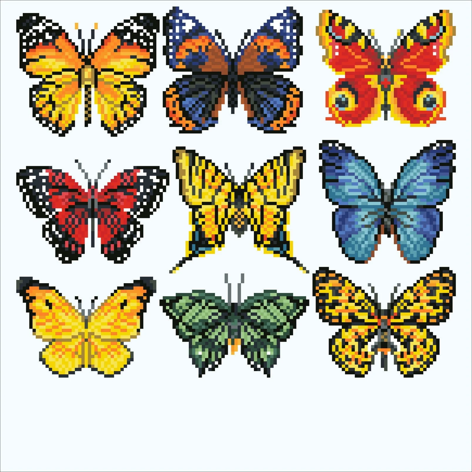 Diamond Dotz Butterfly Showcase - 16.1" x 16.1" - Image 4