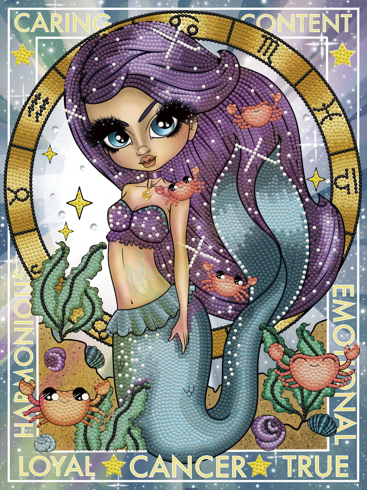 Diamond Dotz Cancer - 11.8" x 15.8"