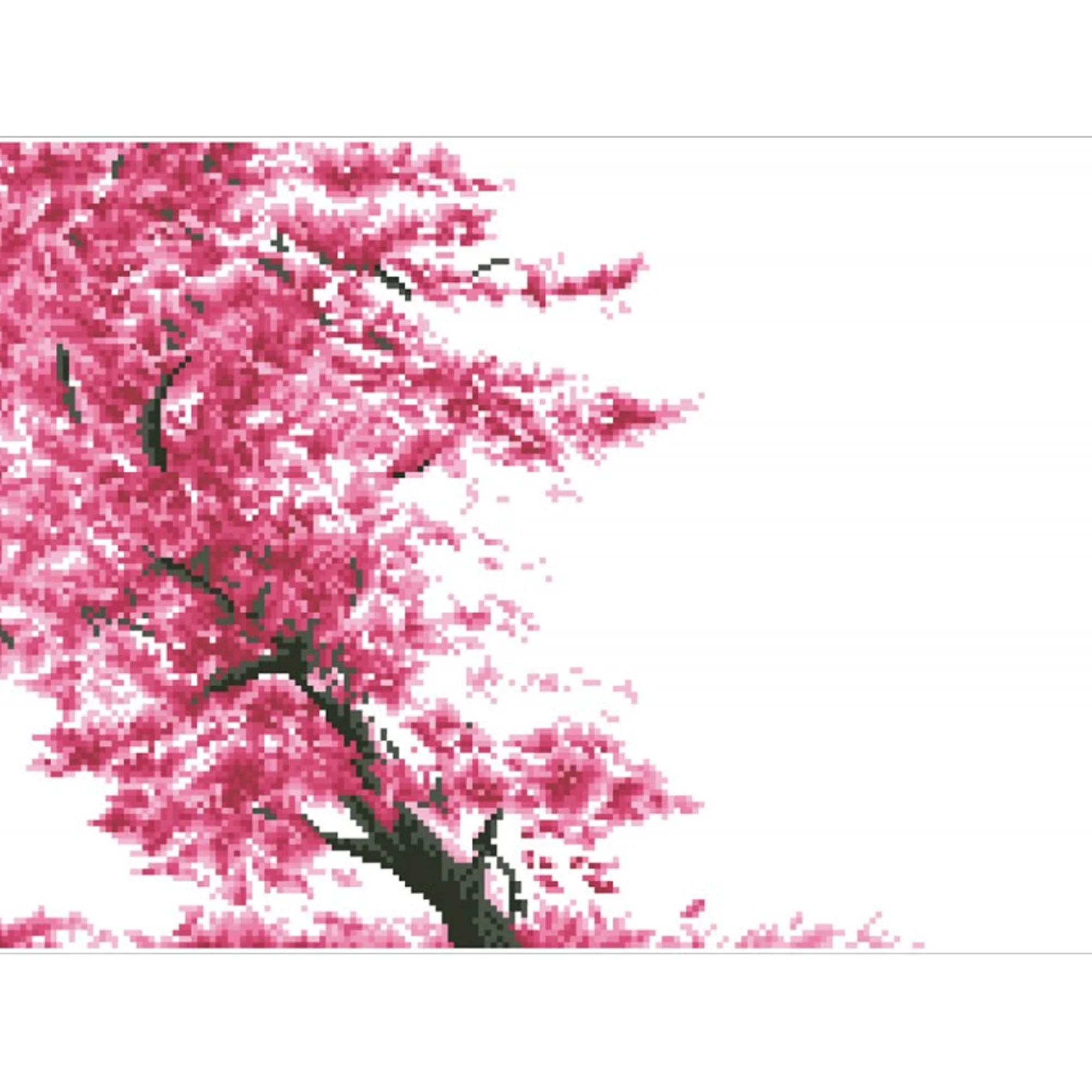 Diamond Dotz Cherry Blossom Mountain - 20.5" x 15.0" - Image 4
