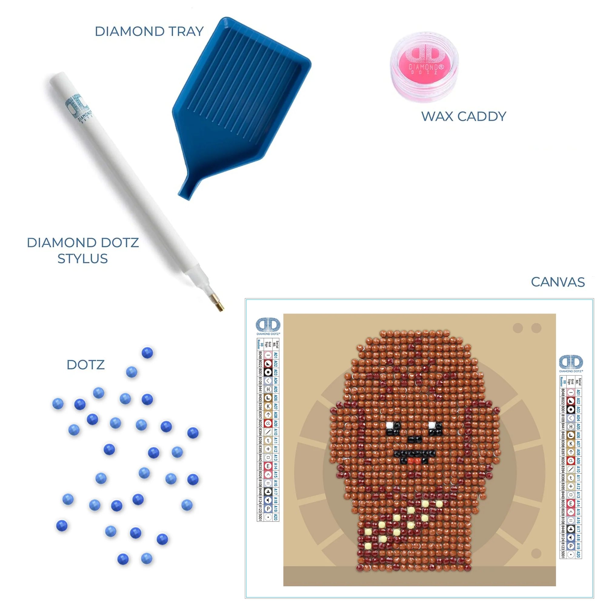 Diamond Dotz Chewie Fun - 3.9" x 3.9" - Image 5
