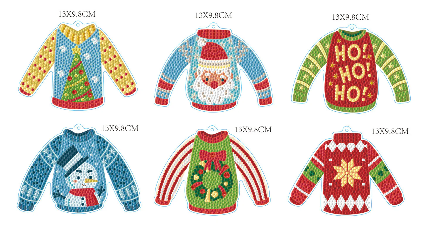 Christmas Jumpers Ornaments - Image 4