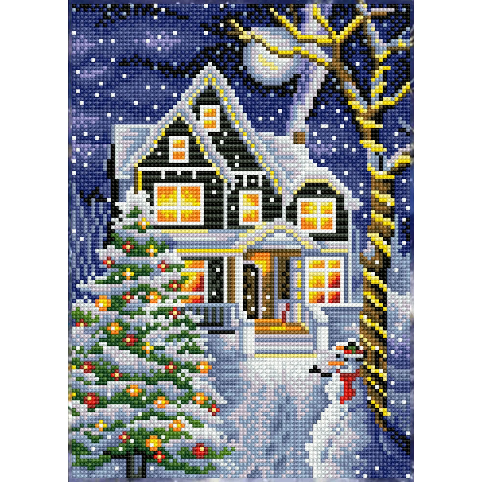 Diamond Dotz Christmas Night - 13.8" x 9.8" - Image 6