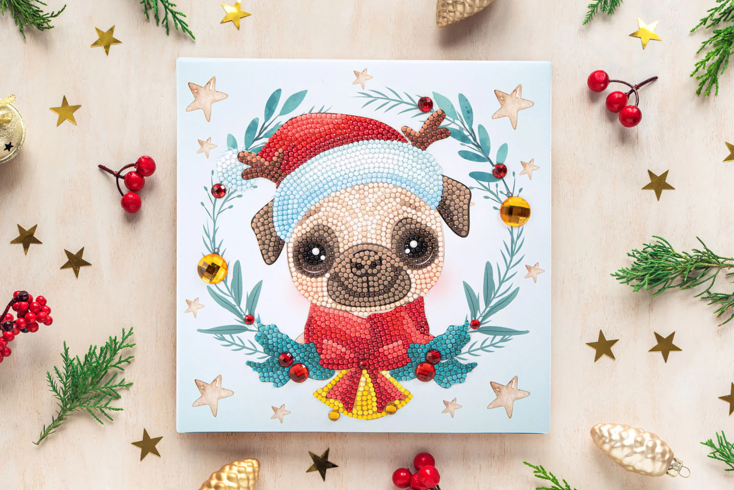 Dotz Box Christmas Pug - Image 3