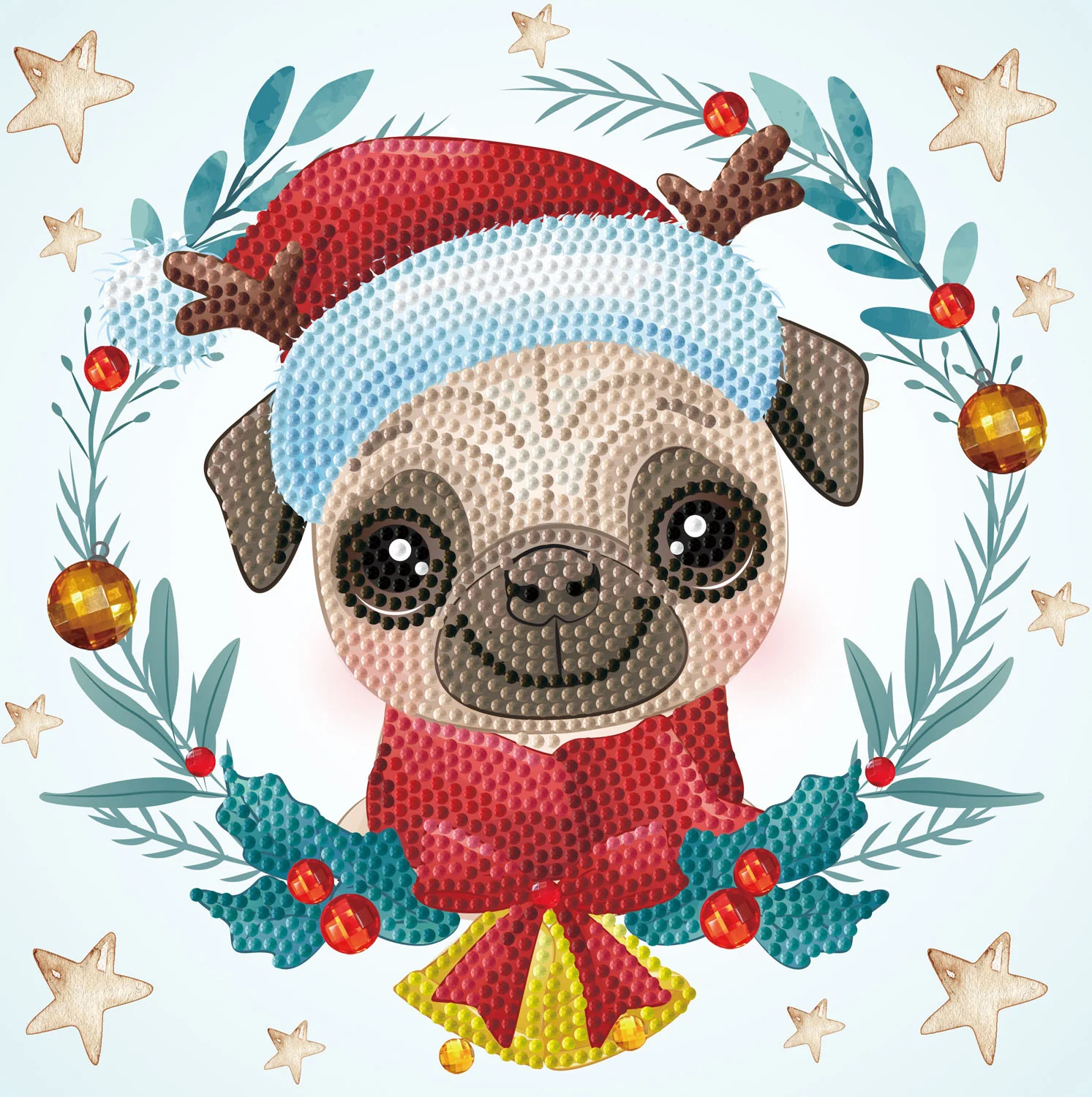 Dotz Box Christmas Pug - Image 5