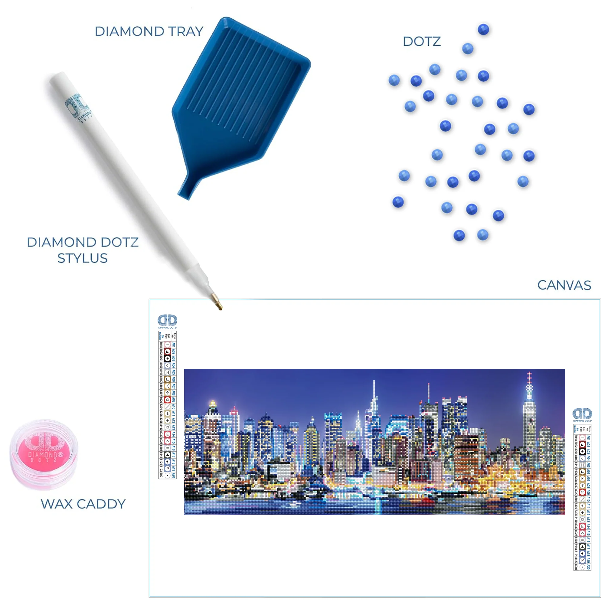 Diamond Dotz City Lights - 29.5" x 11.4" - Image 6