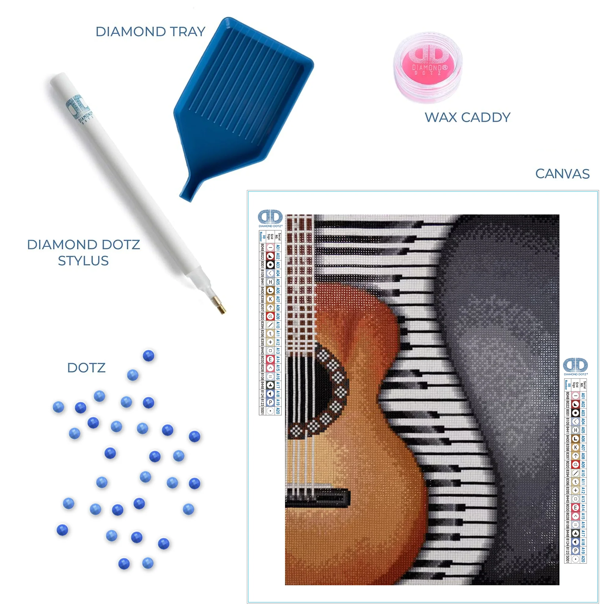Diamond Dotz Classical Jazz - 11.8" x 16.1" - Image 5