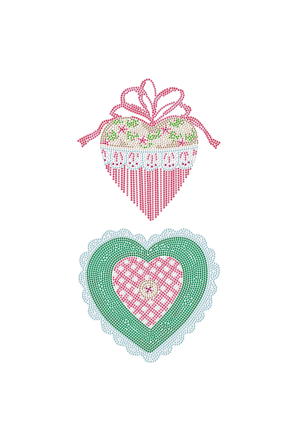 Diamond Dotz Decor Decorative Box Country Hearts Diamond Painting - 7.9" x 15.8" - Image 5