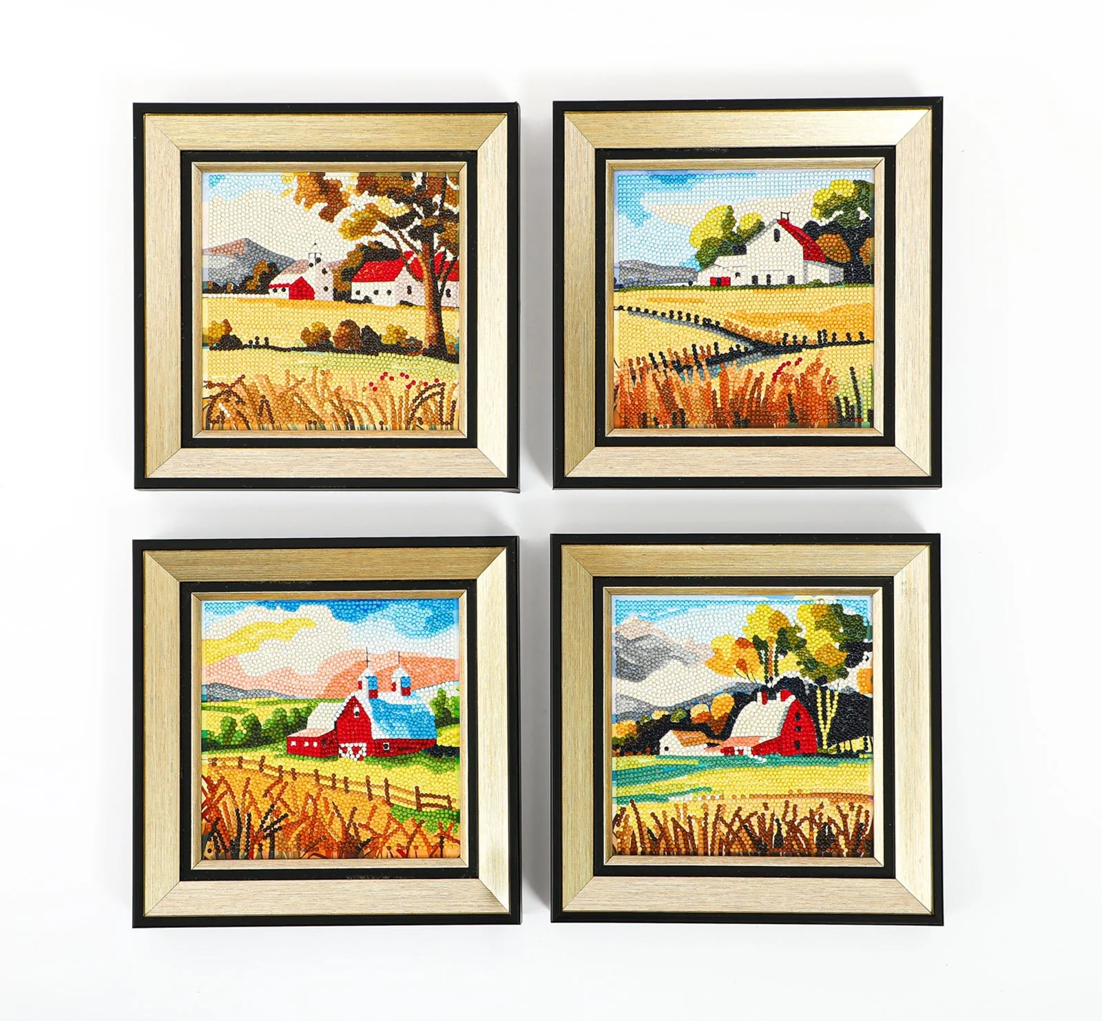 Diamond Dotz Mini Dotz Countryside Views Diamond Painting - 5.0" x 5.0" - Image 2