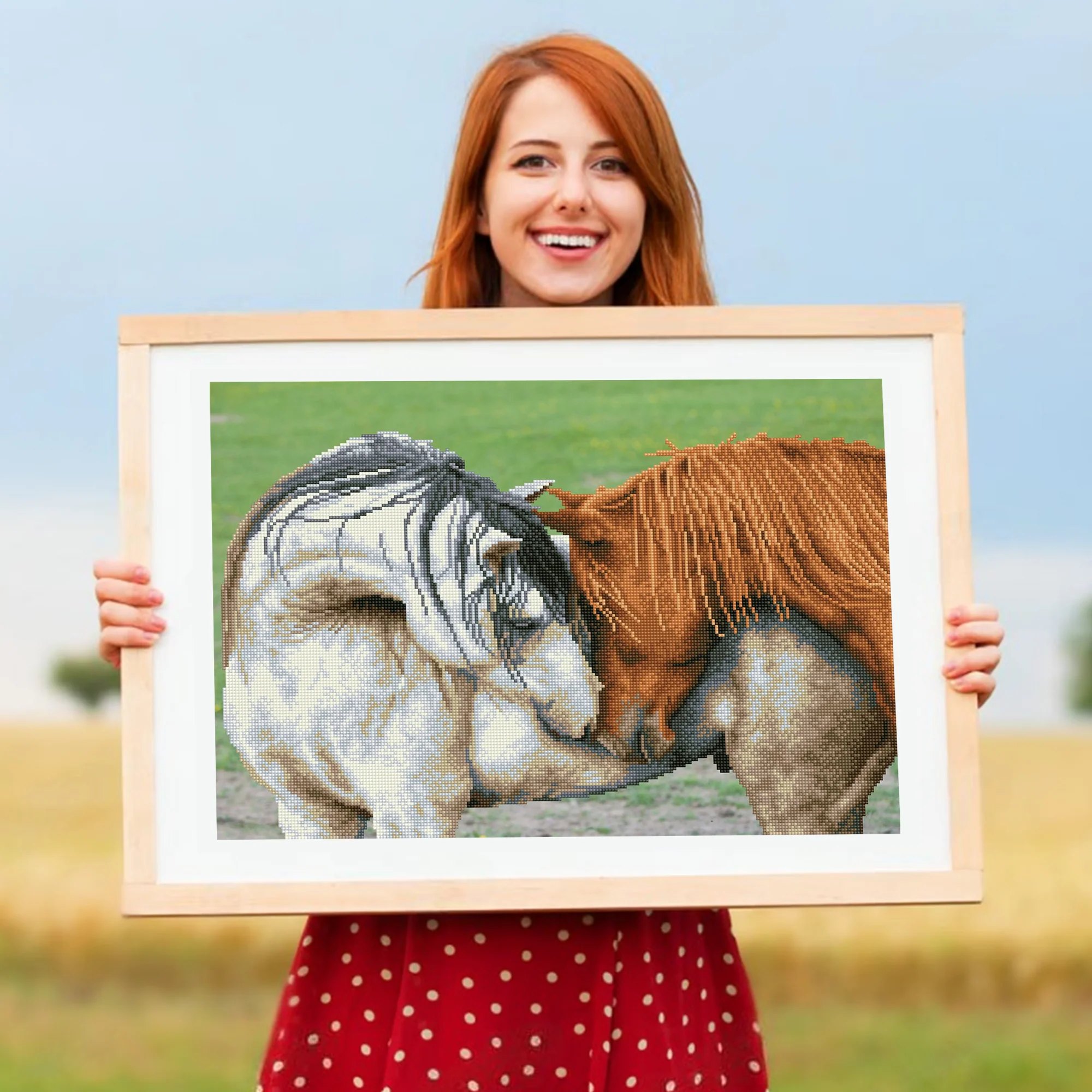 Diamond Dotz Courtship - 24.4" x 17.7" - Image 4