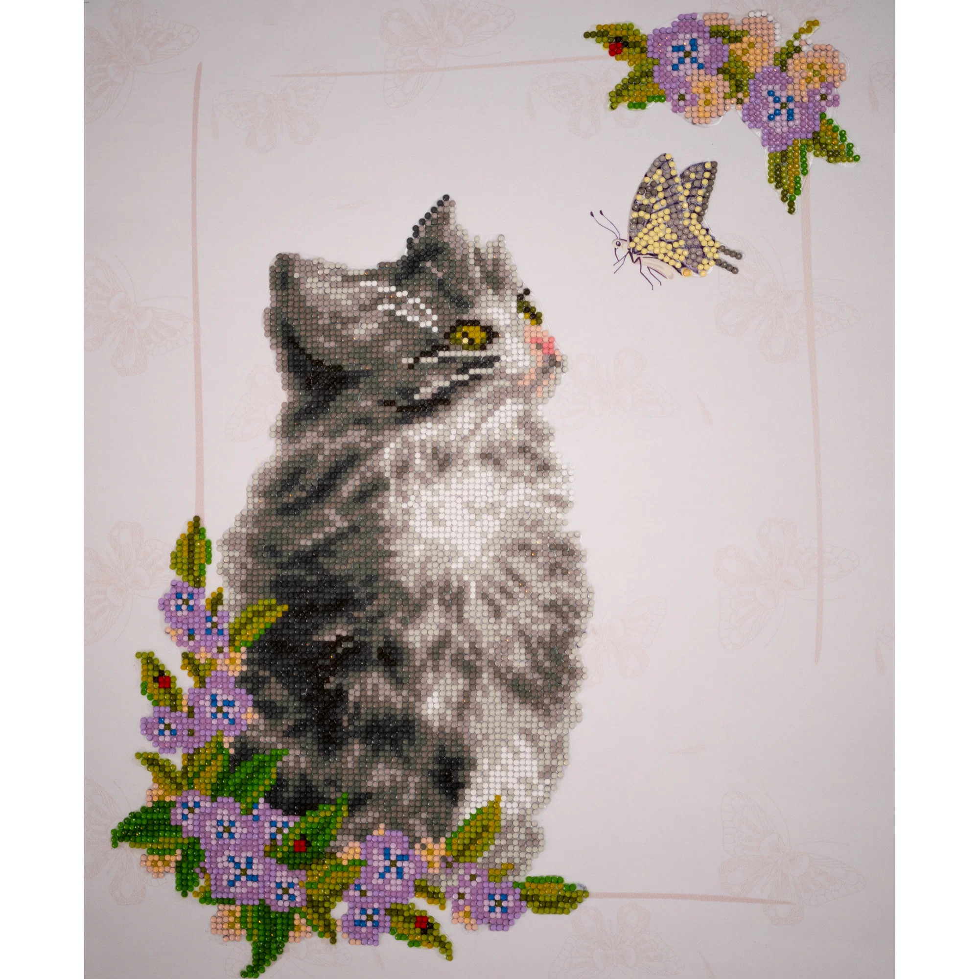 Diamond Dotz Curious Kitten - 14.2" x 18.1" - Image 4