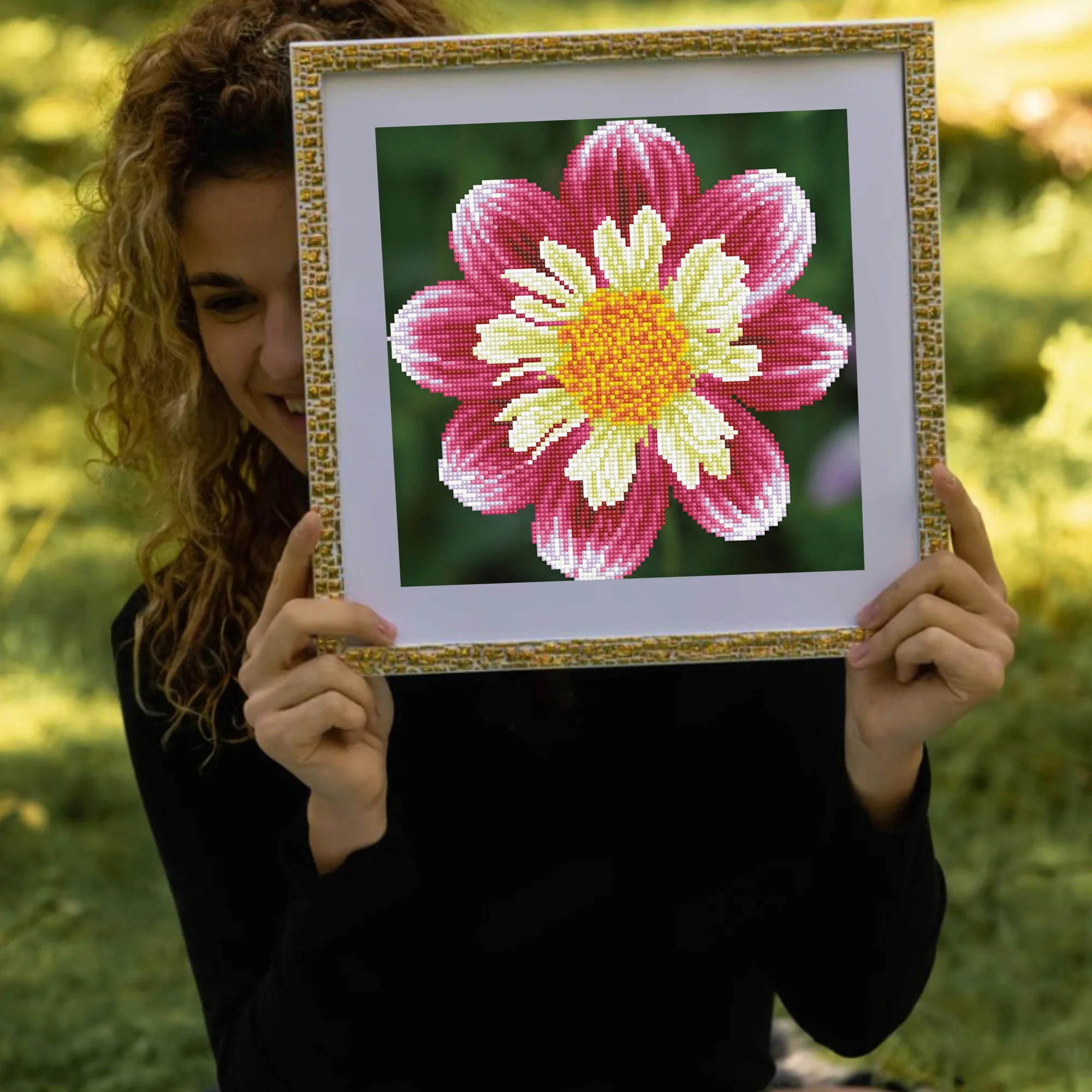 Diamond Dotz Daisy-A-Day - 12.0" x 12.0" - Image 3