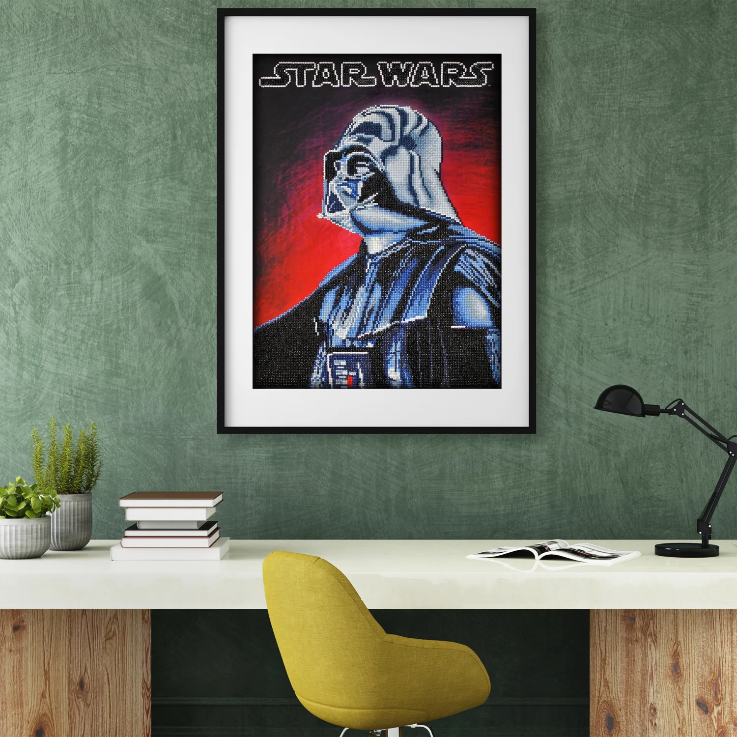 Diamond Dotz Darth Vader - 16.5" x 22.4" - Image 3