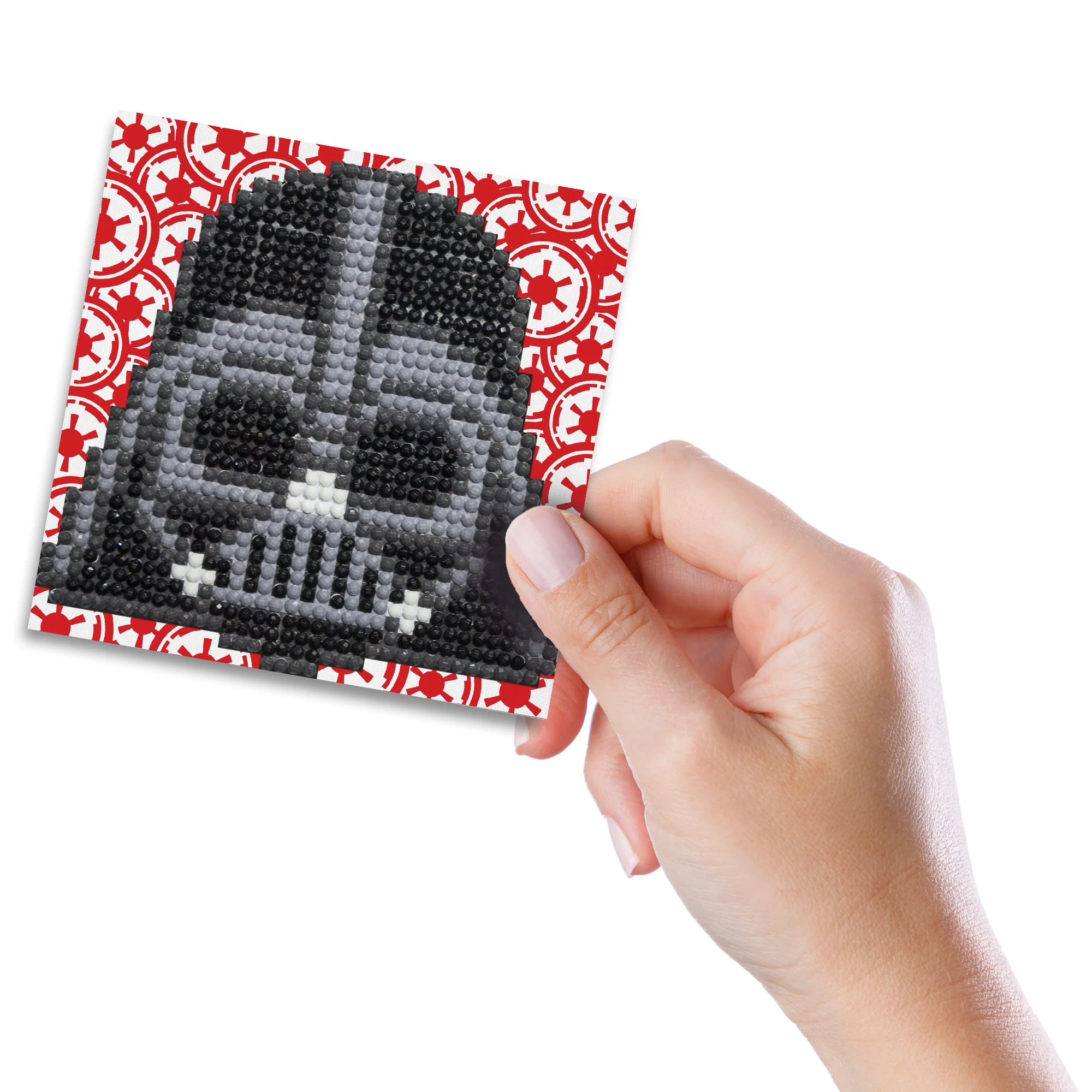 Diamond Dotz Darth Vader Fun - 3.9" x 3.9" - Image 4
