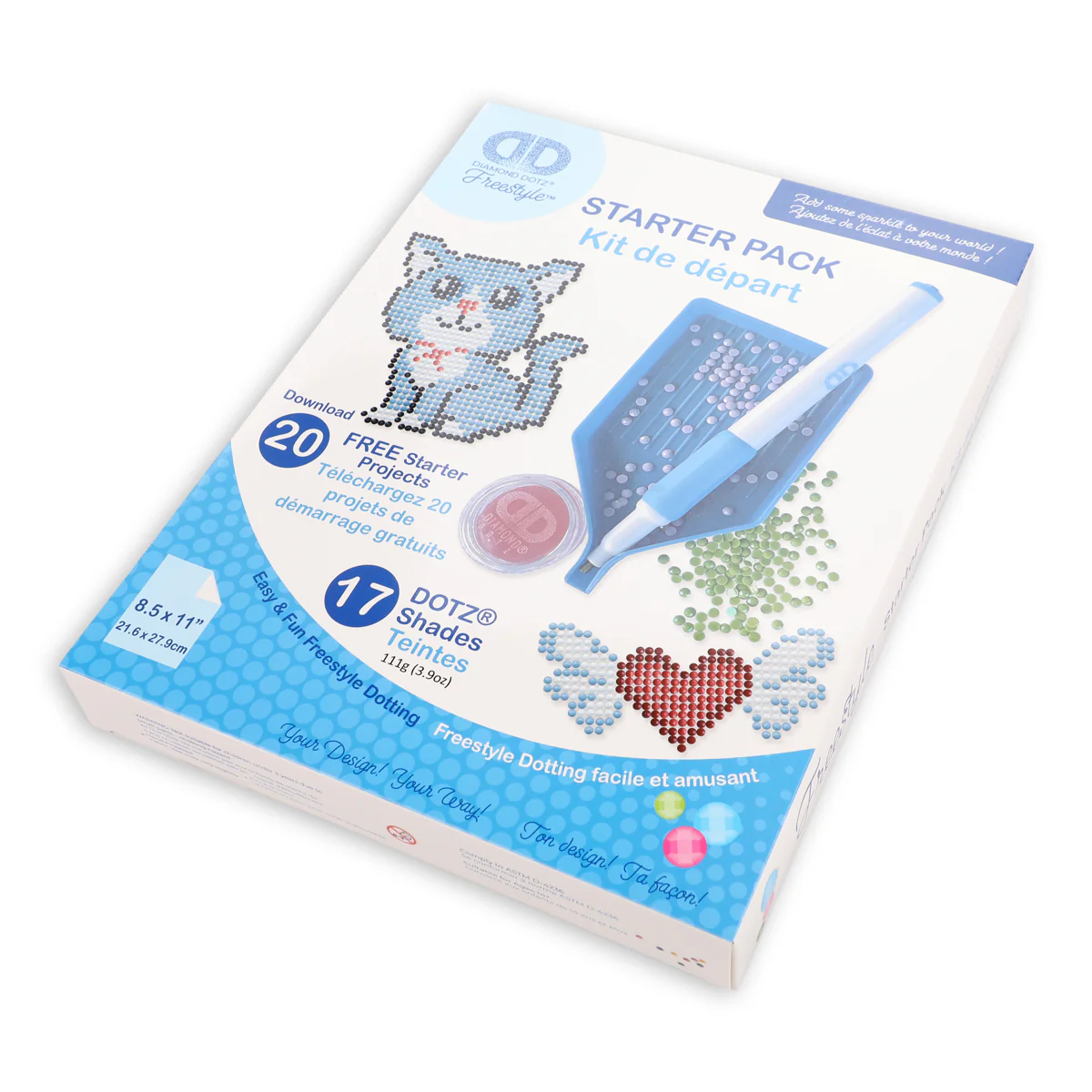 Diamond Dotz Designer Dotz Starter Kit - Complete Diamond Painting Tools and Accessories Set - Image 6