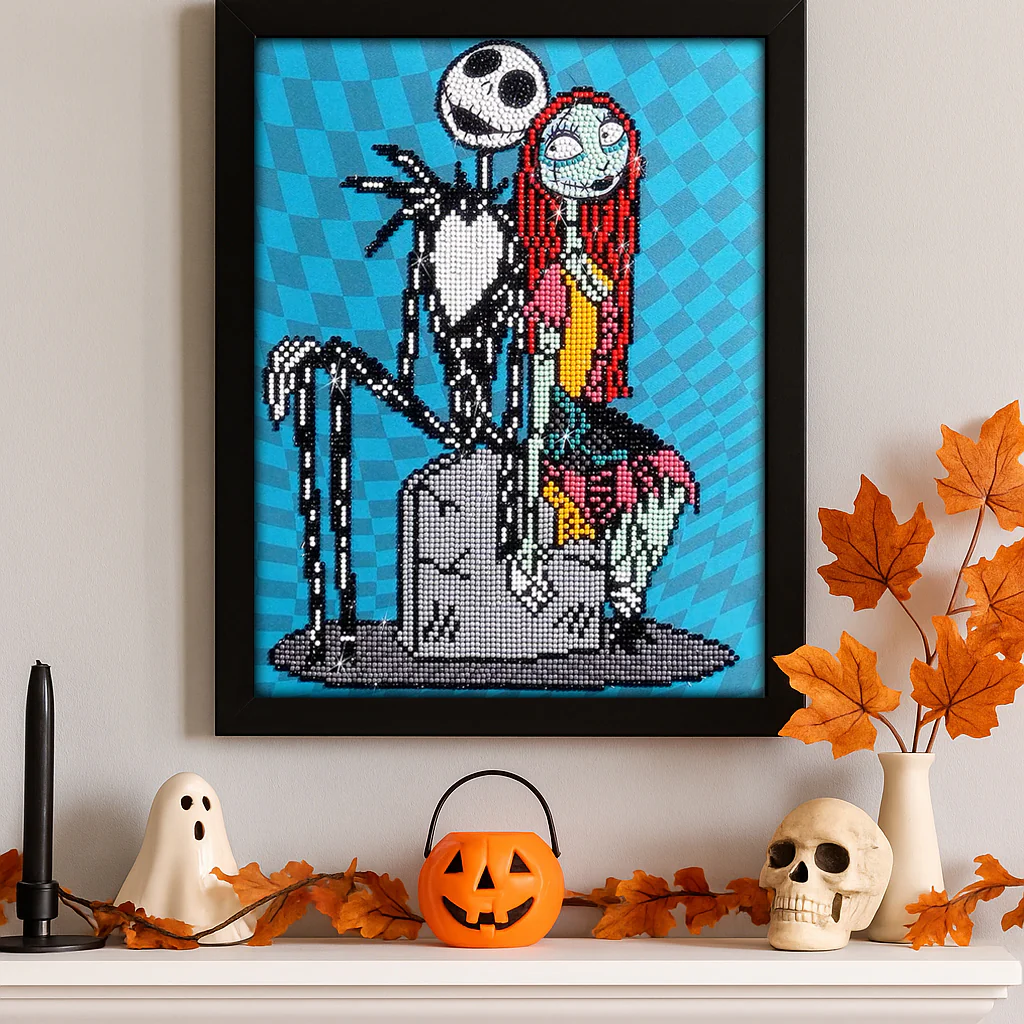 Diamond Dotz Jack & Sally – 11" x 14 - Image 3