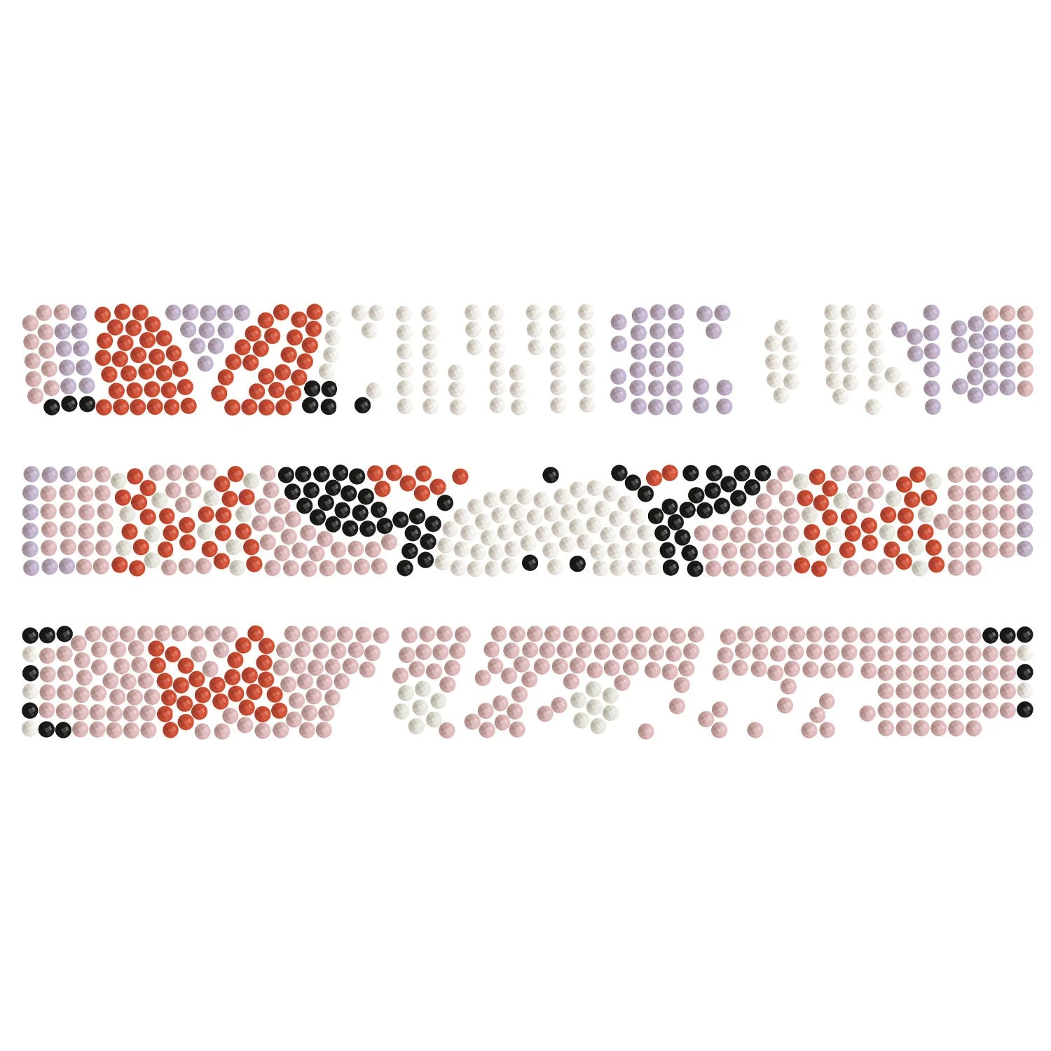 Diamond Dotz Disney Minnie Mouse Couture Dotzies Bracelet Kit - Image 4