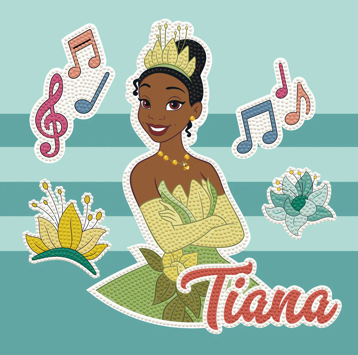 Princess Tiana Collage Dotz Box - Image 3