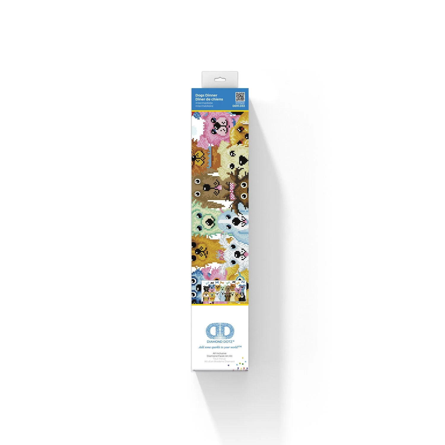Diamond Dotz Dogs Dinner - 26.4" x 12.6" - Image 4