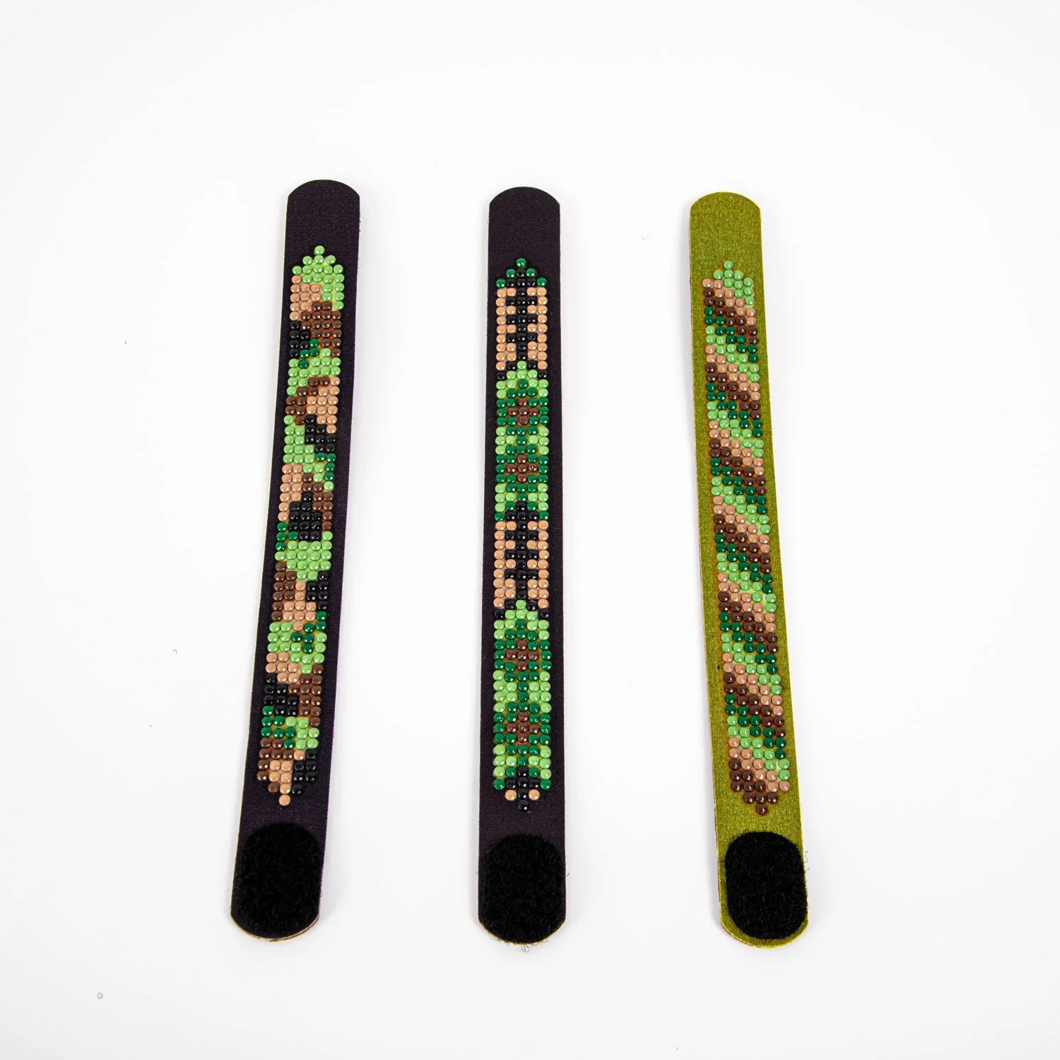 Diamond Dotz DOTZIES Camouflage Bracelets Diamond Painting - 8.3" x 0.8" - Image 4