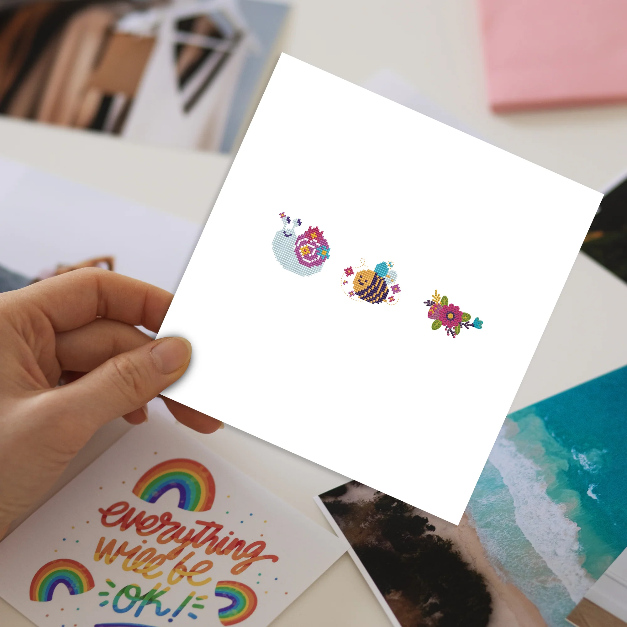 Diamond Dotz DOTZIES 3 STICKERS Multi Pack - Garden Friends - Image 3