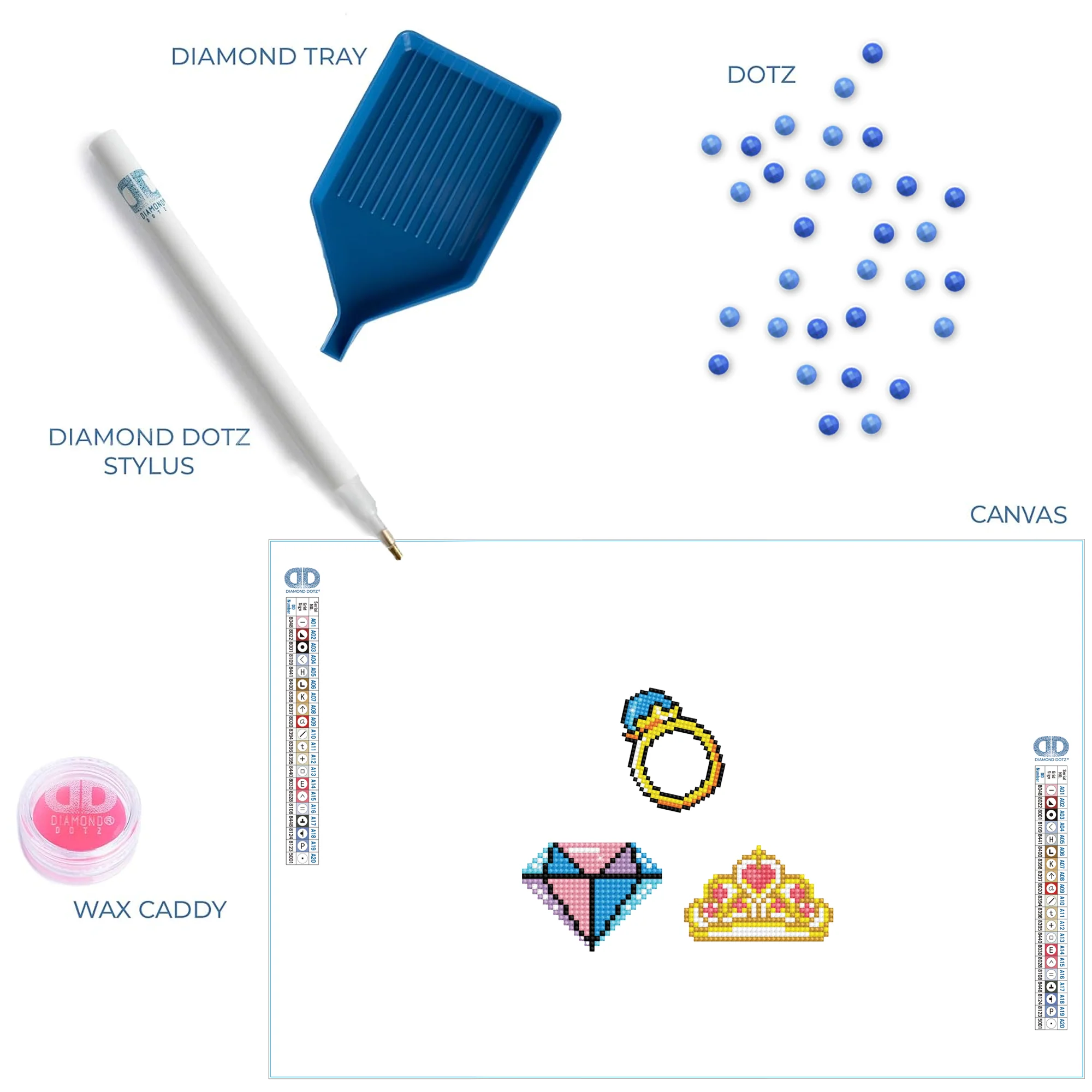 Diamond Dotz Gem - DOTZIES Stickers Kit - Image 6