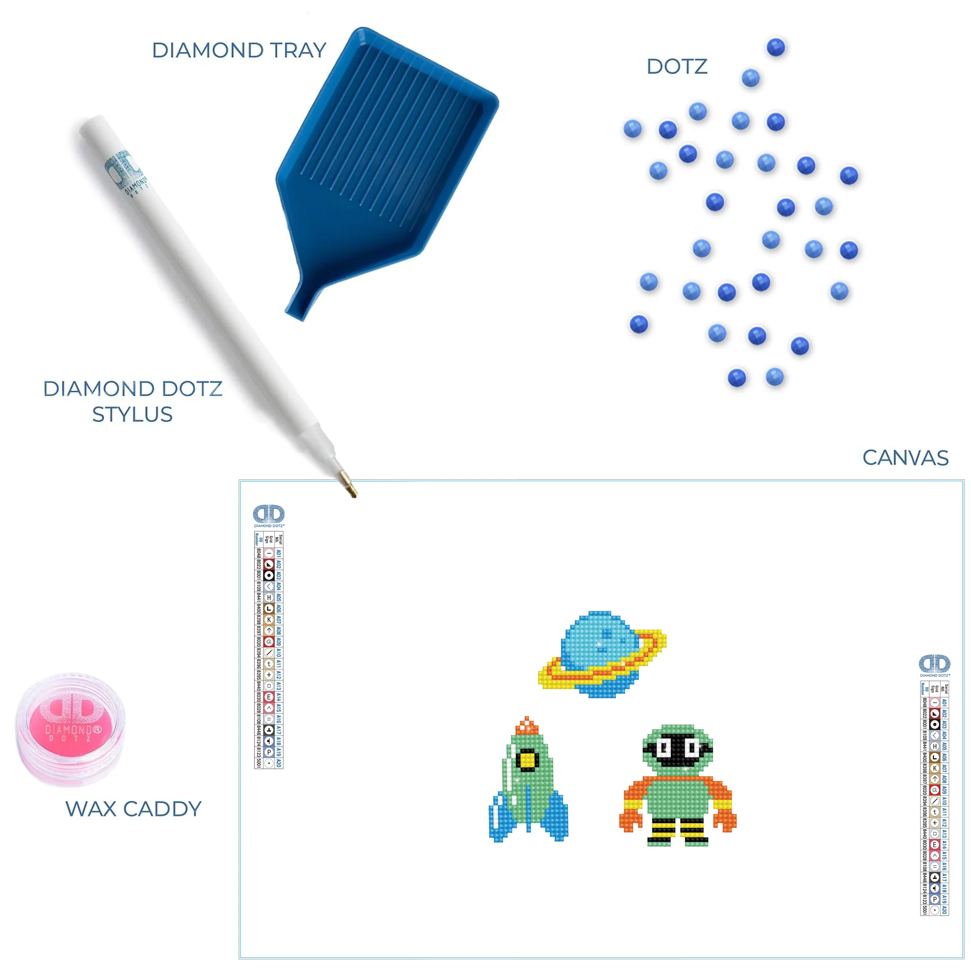 Diamond Dotz Space - DOTZIES Stickers Kit - Image 6