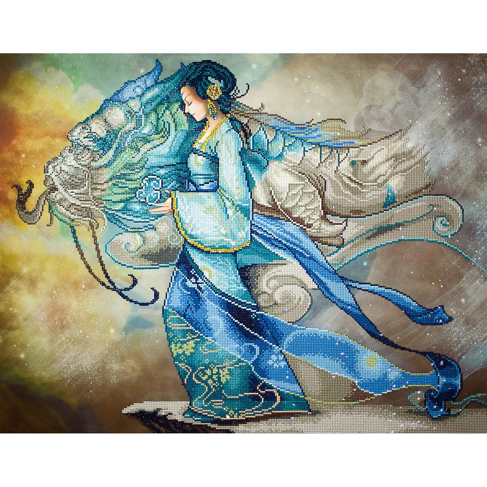 Diamond Dotz Dragon Princess - 33.5" x 26.4" - Image 6