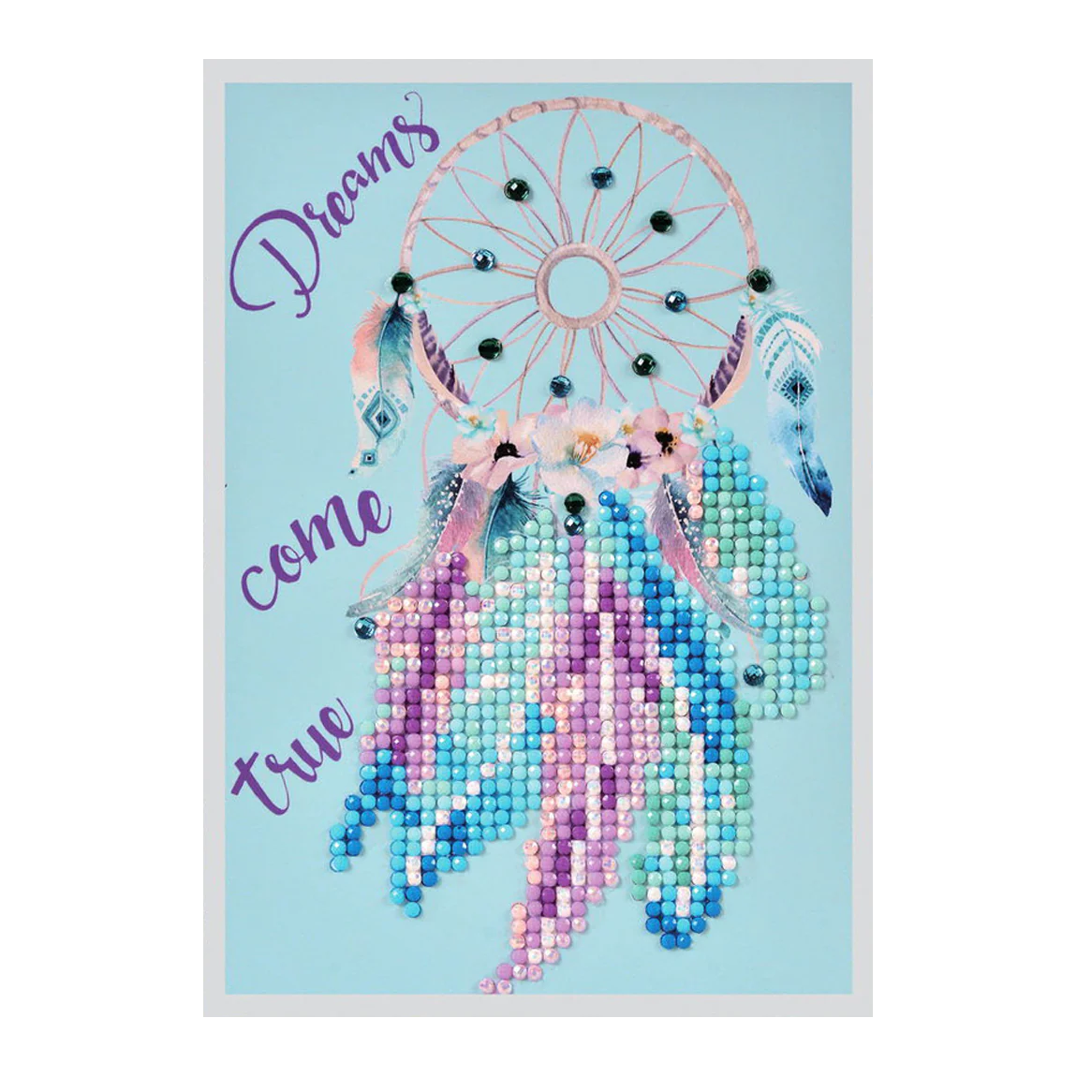 Diamond Dotz Dreams Come True Greeting Card - 5.0" x 7.0" - Image 6