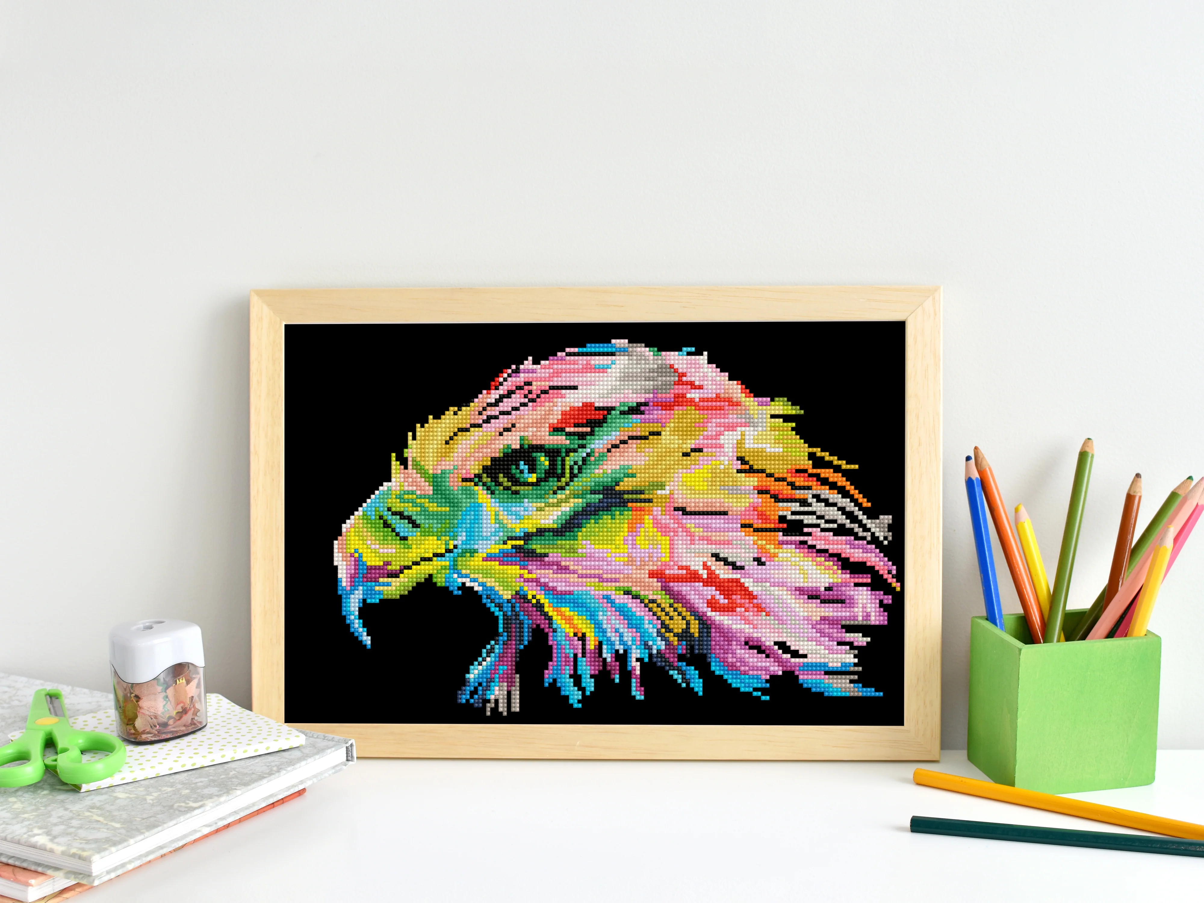 Diamond Dotz Eagle Eye - 16.5" x 10.6" - Image 4