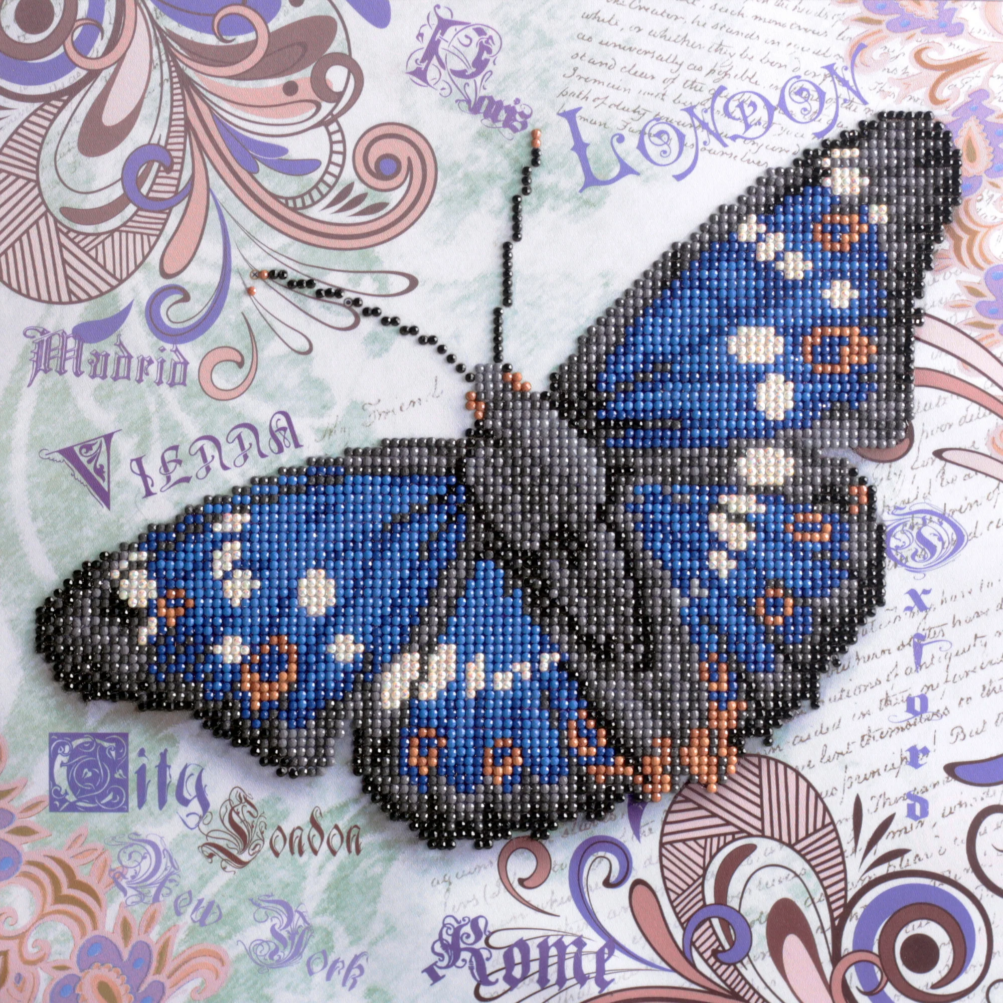 Diamond Dotz Elegant Flutter - 12.0" x 12.0" - Image 6
